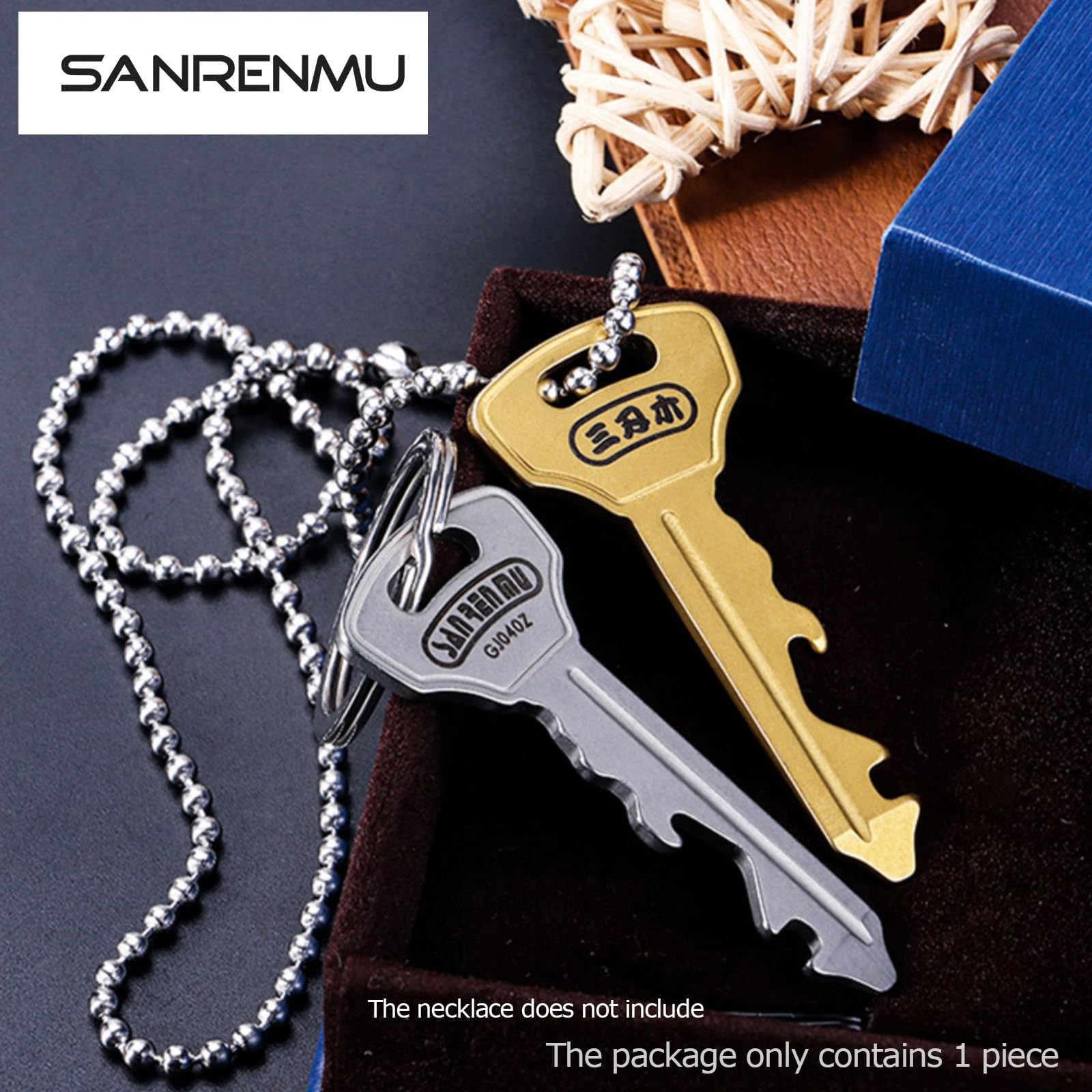 Keychain GJ040 Pry Bar Multi Tool with Bottle Opener Screwdriver Wheel Spoke …