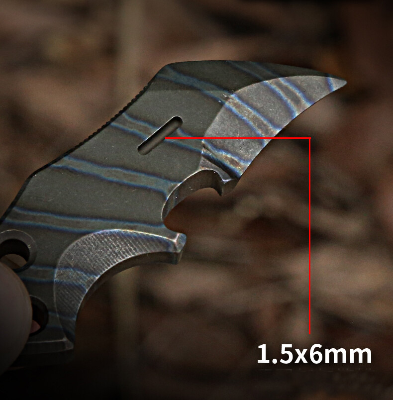Solid Titanium Alloy Outdoor Multi Tool Pry Bar Crowbar Opener Unboxing EDC