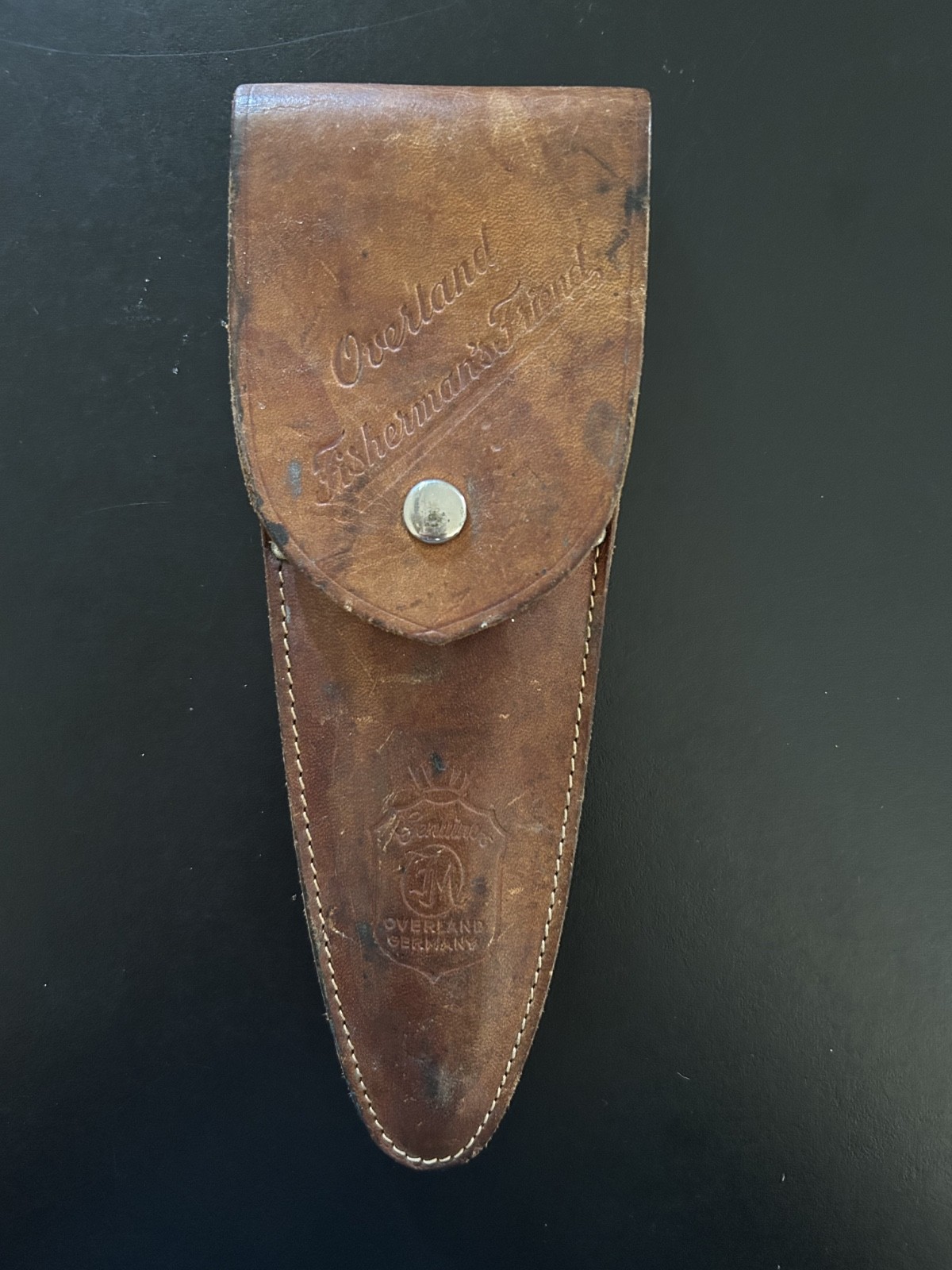 Overland Fisherman’s Friend Pliers Multitool w/ Leather Sheath No. 583425