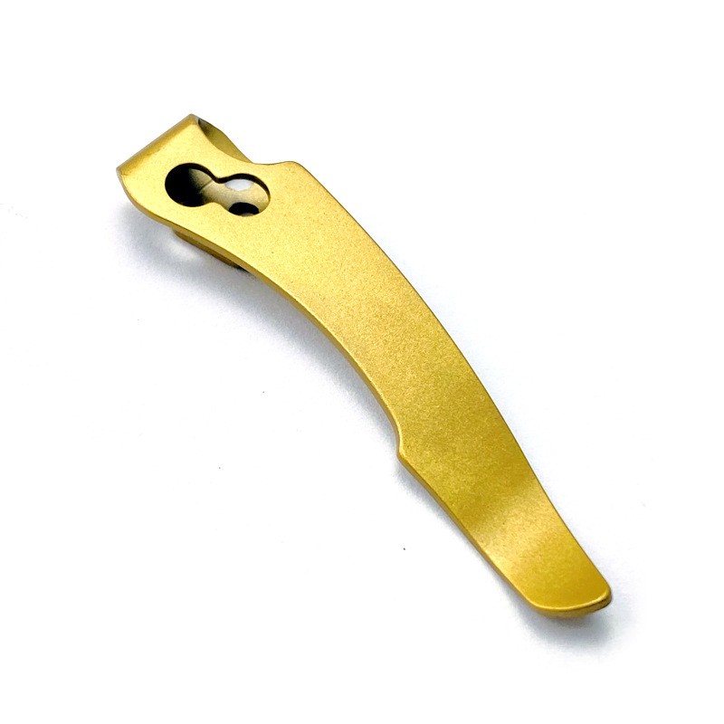 Hot1PCS Titanium Deep Carry Pocket Clip for Cold Steel Recon 1Folding KnifeParts