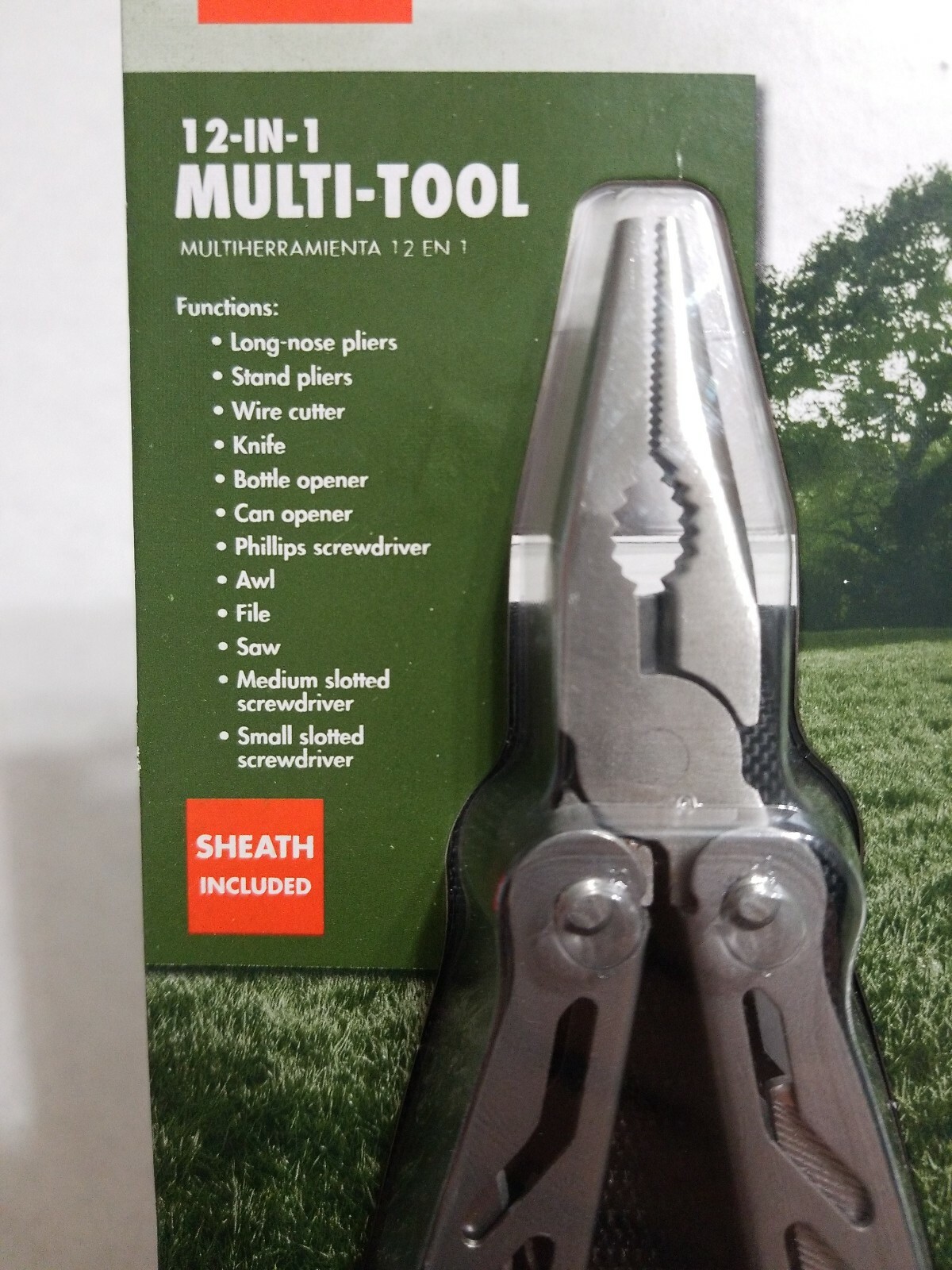 OZARK TRAIL 12IN-1 MULTITOOL WITH SHEATH