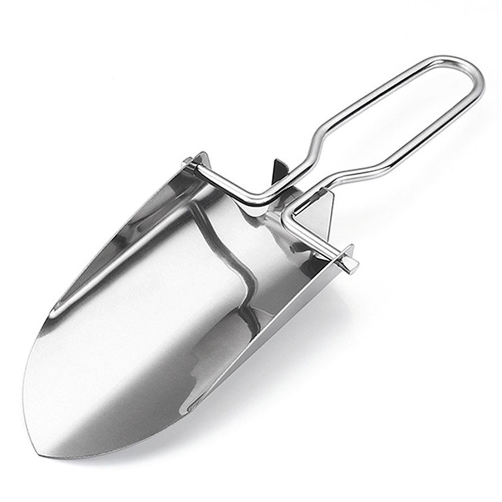 Stainless Steel Folding Shovel Spade Compact and Versatile Camping Tool