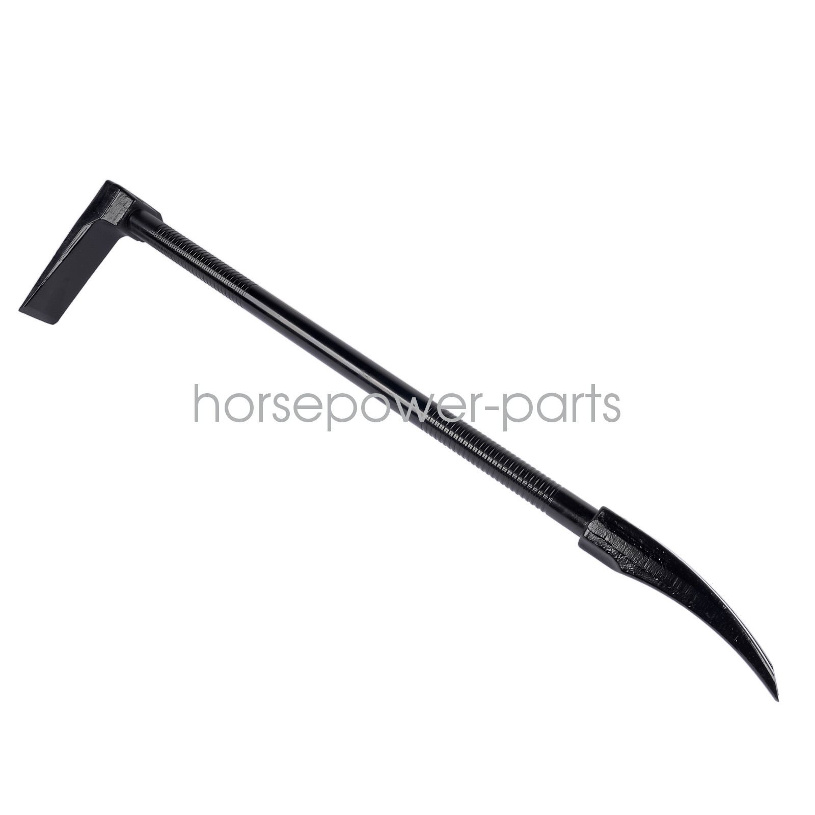 30″ Multi-Purpose Halligan Pry Bar, Firefighter Tool with Anti-Slip Rubber Grip