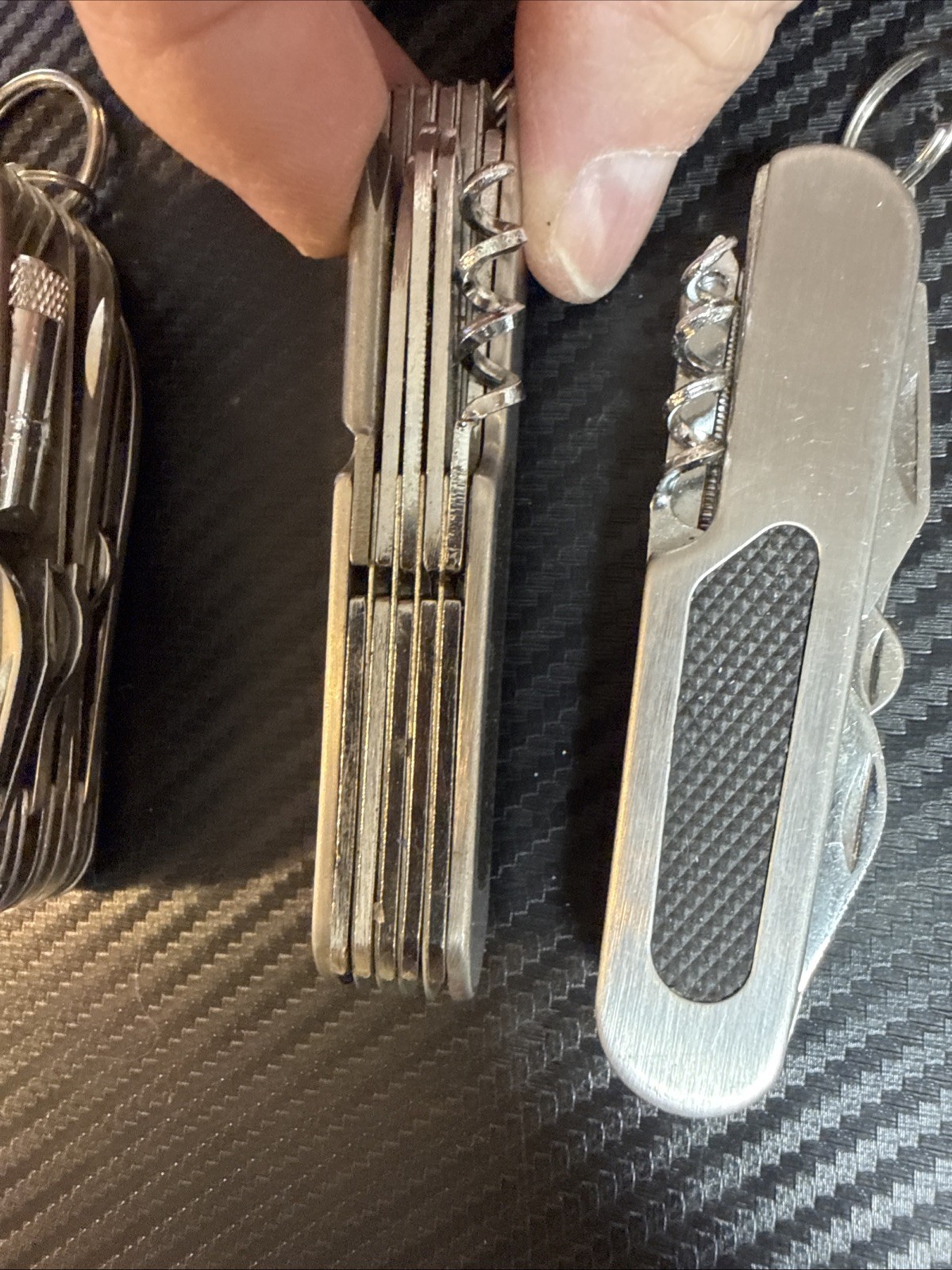 6 Multi Tool Folding Pocket Knife Outdoor Survival Compact Multitool