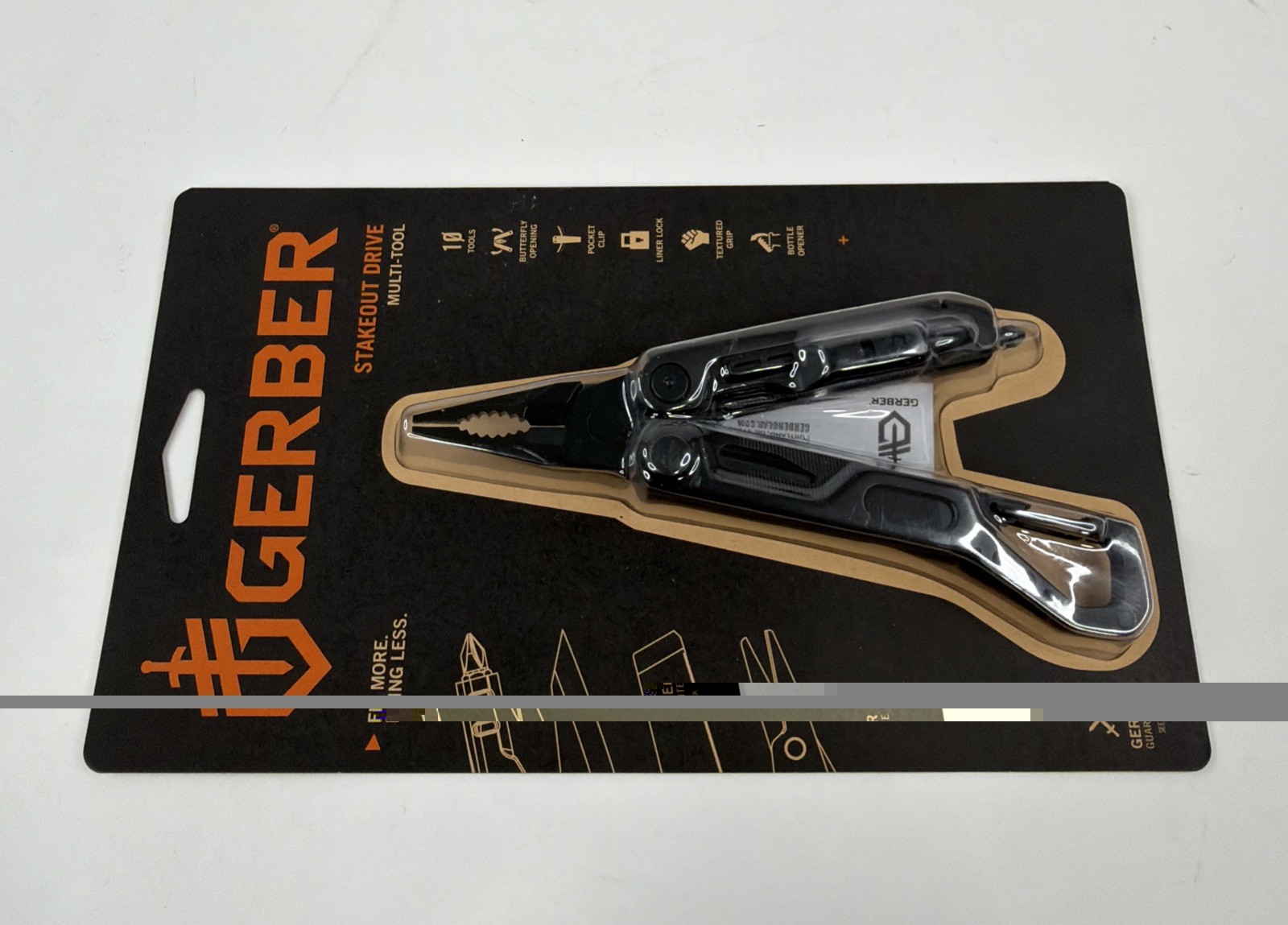 Gerber Stakeout Drive Multi-Tool #1077538 -Black- (BRAND NEW)