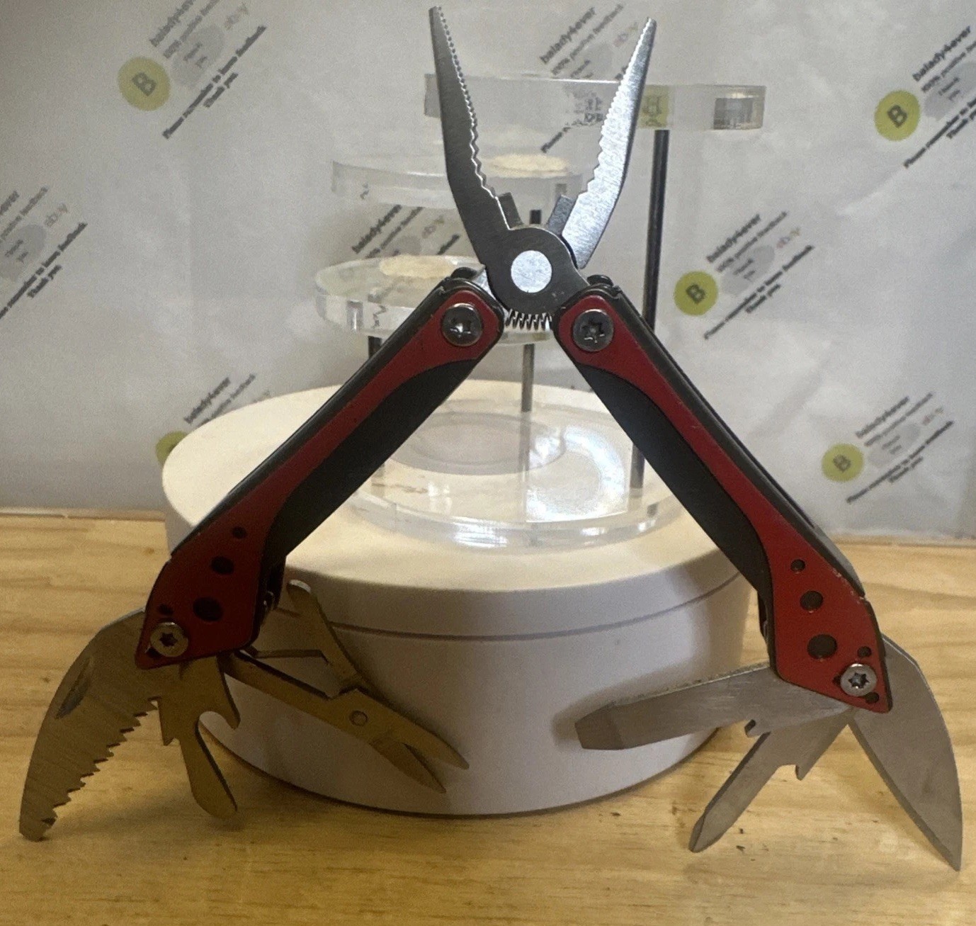 Cabela’s Small Multi-Tool Red 3” Closed