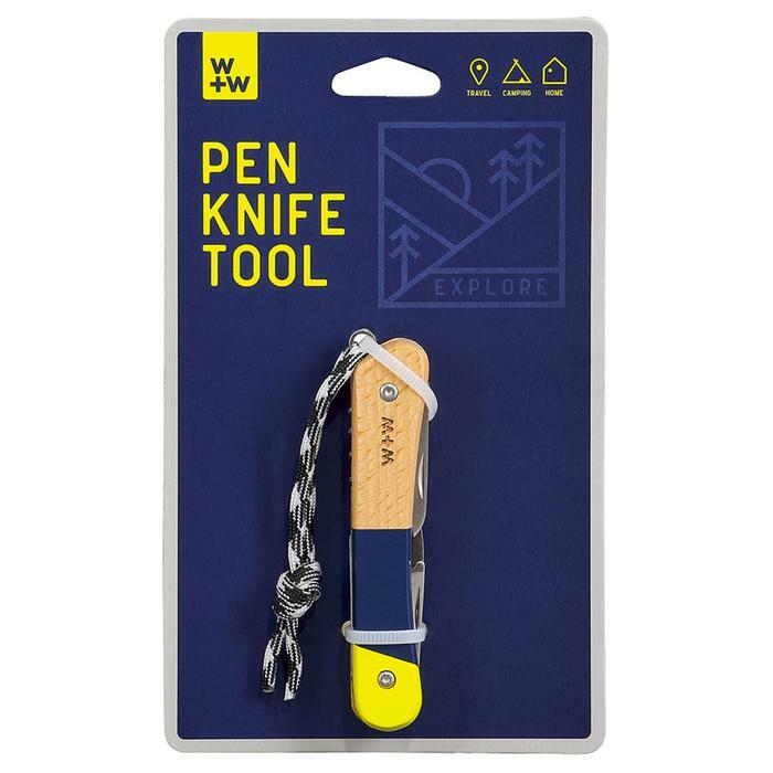 NIP Wild + WOLF PEN KNIFE TOOL corkscrew+bottle opener+can opener,+screwdriver +