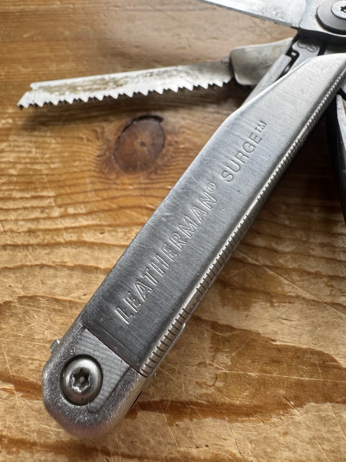Leatherman Surge Multi Tool Heavy Duty Large Stainless Steel