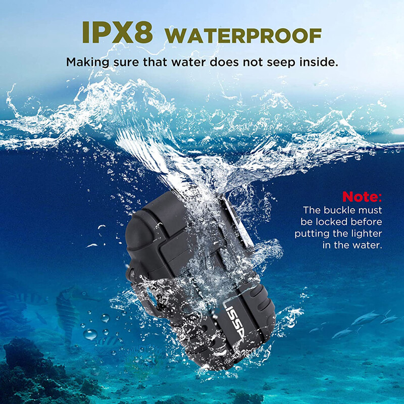 Flissa 3PCS Waterproof LED Headlamp & Windproof Lighters 12 in 1 Multitool Plier