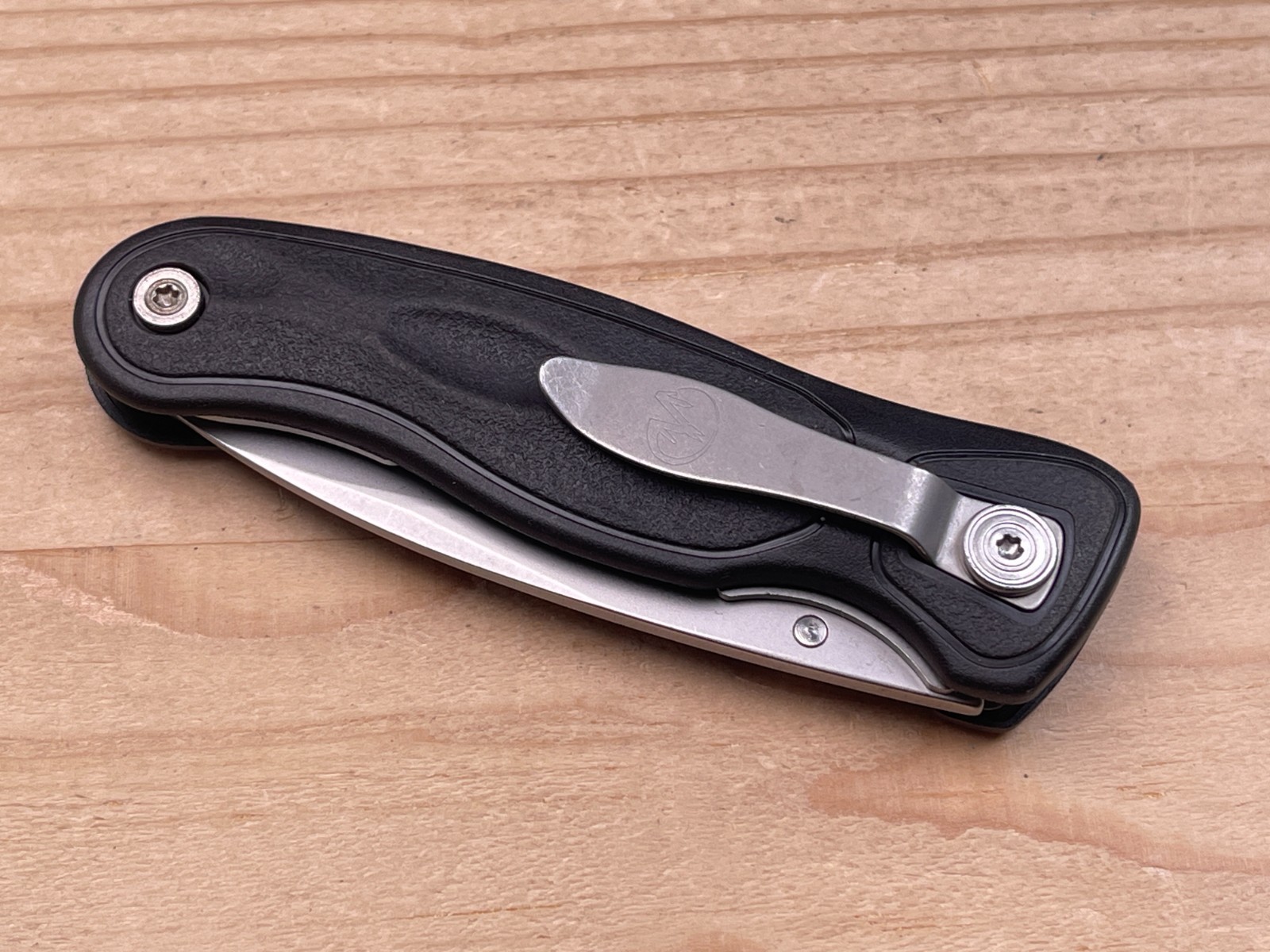 Leatherman E301 Satin Combo Edge w/Bottle Opener Clip Folding Pocket Knife