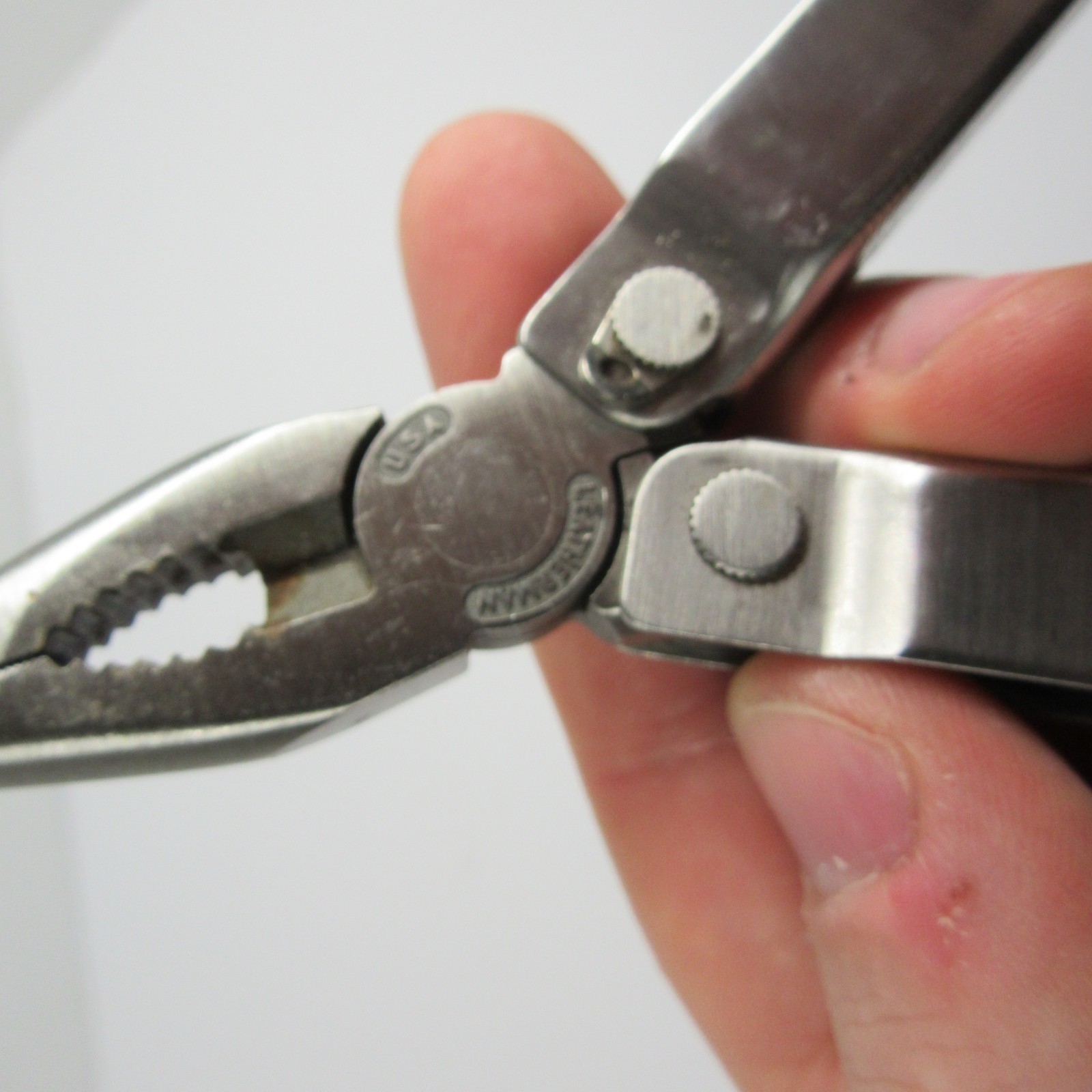 Leatherman Super Tool 1997 Multi-Tool Mint w/Leather Sheath 0997 PAT PEND USA