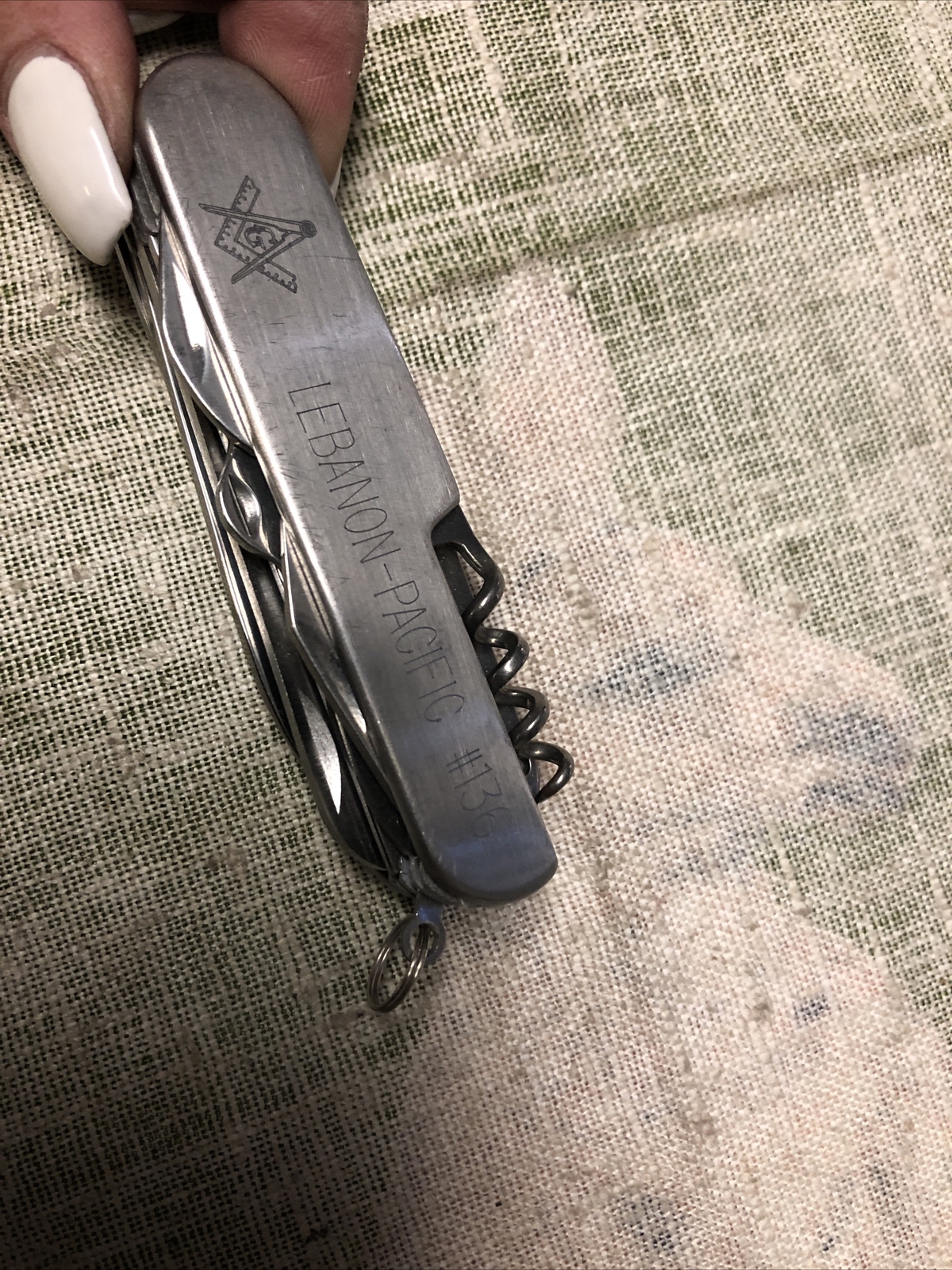 Vintage Lebanon Pacific #136 Multi Tool Pocket Knife