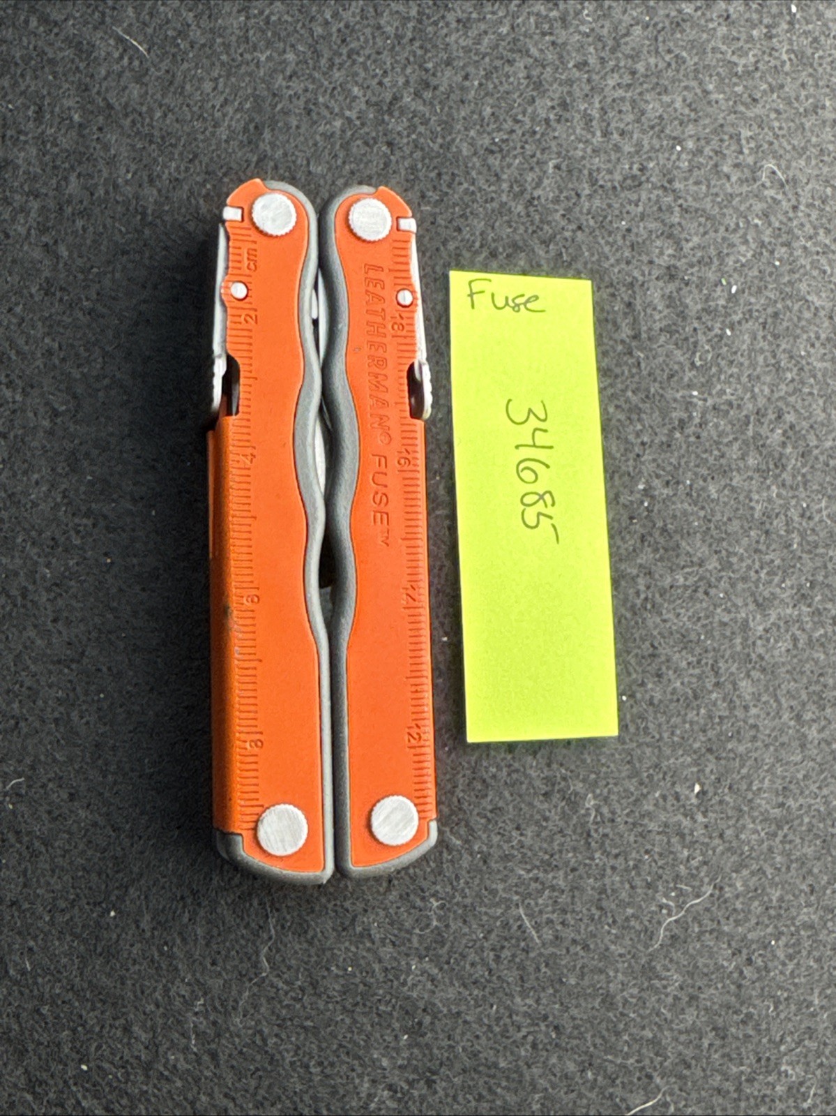 Limited Discontinued Leatherman Fuse Orange Multi-Tool Knife Plier