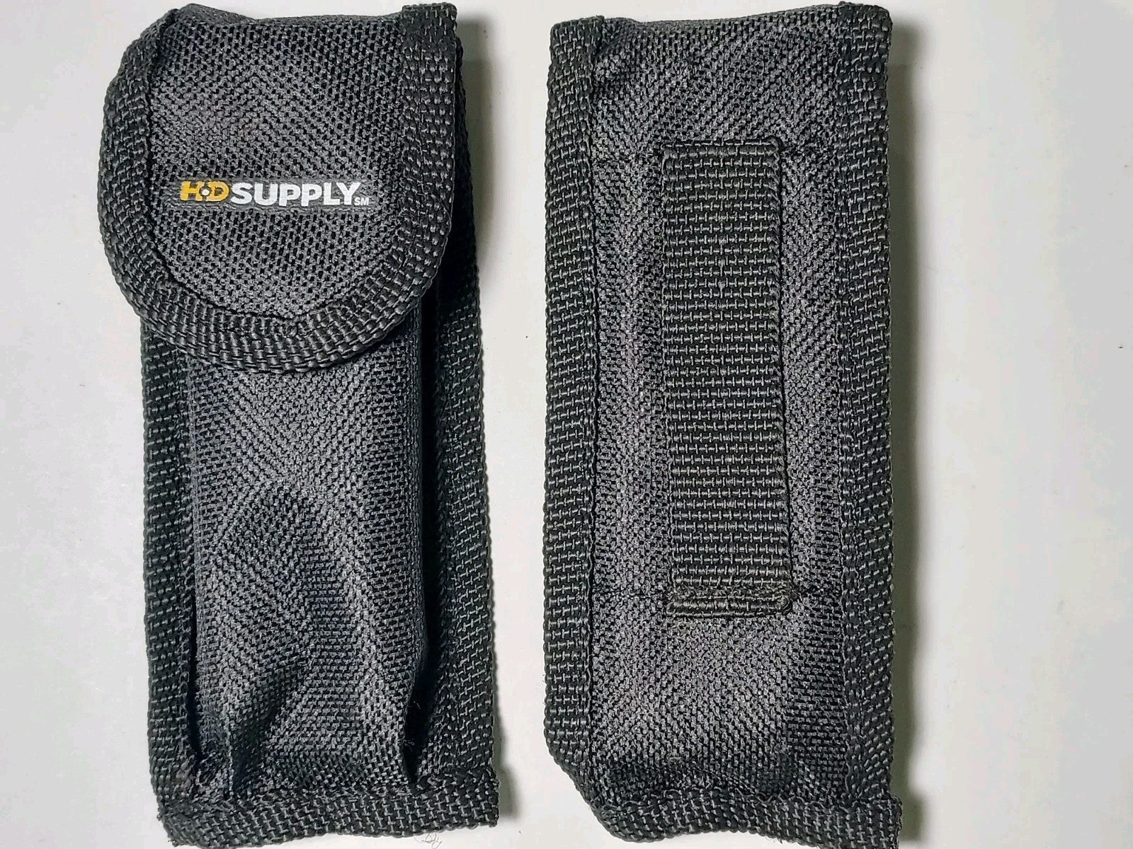 2 HD Supply Multi Tools with Nylon Pouch – 1 used, 1 new
