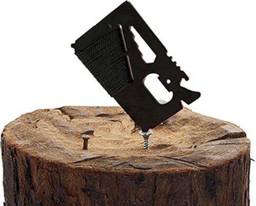 NEW Survival Card – Multi-Purpose Pocket Sized Survival Tool Stainless Steel