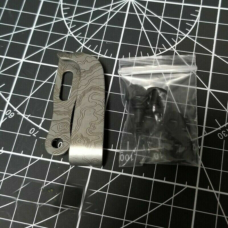 EDC Protective Clip Titanium Alloy Back Clip Pocket Clip Outdoor Pocket Tools