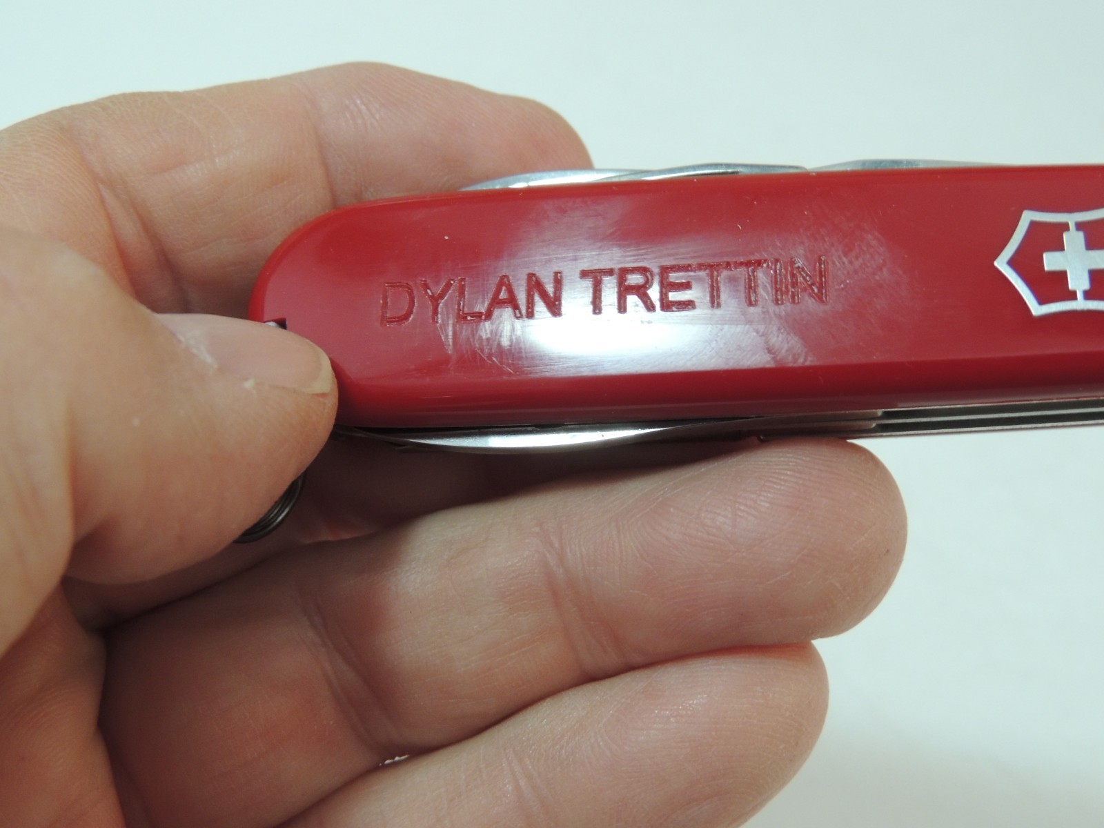 Original Swiss Army Knife Red Tinker Victorinox New in open Package 12 Functions