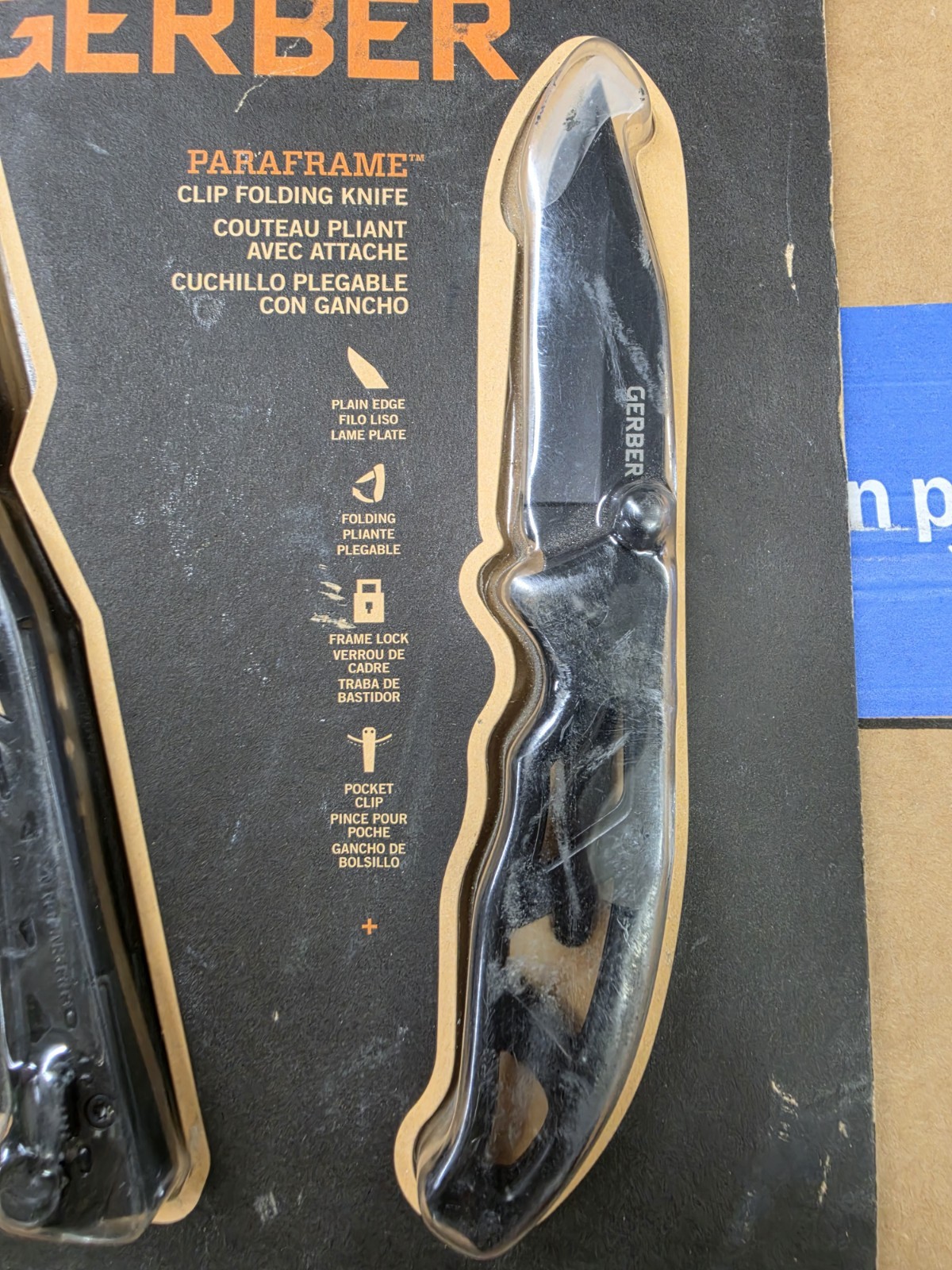 Gerber Suspension-NXT & Paraframe Combo (Black Stainless Multi-Tool & Knife) NEW