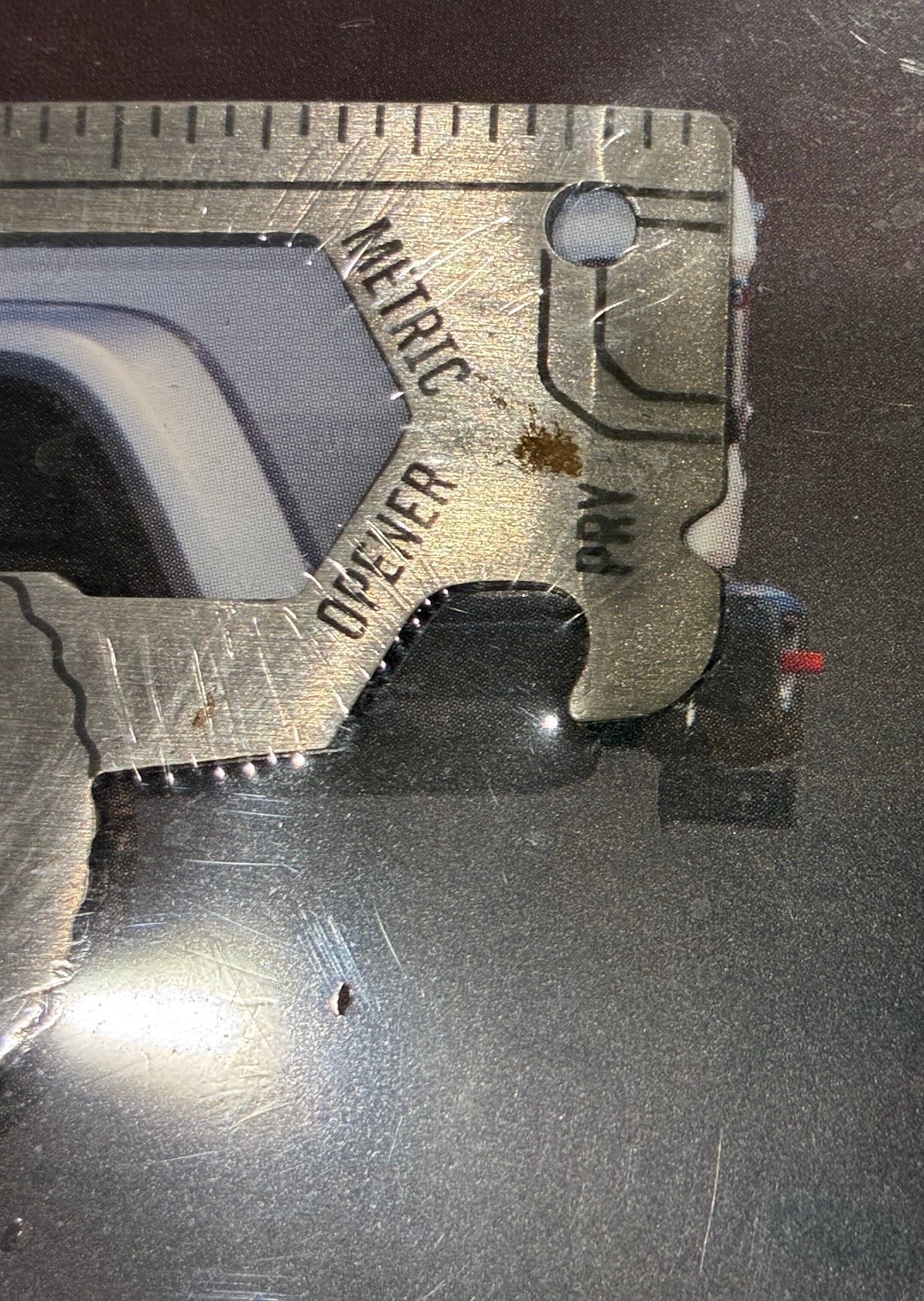 2020 Jeep Gladiator Brochure / Multi-tool: Driver Metal Saw Bottle Opener Wrench
