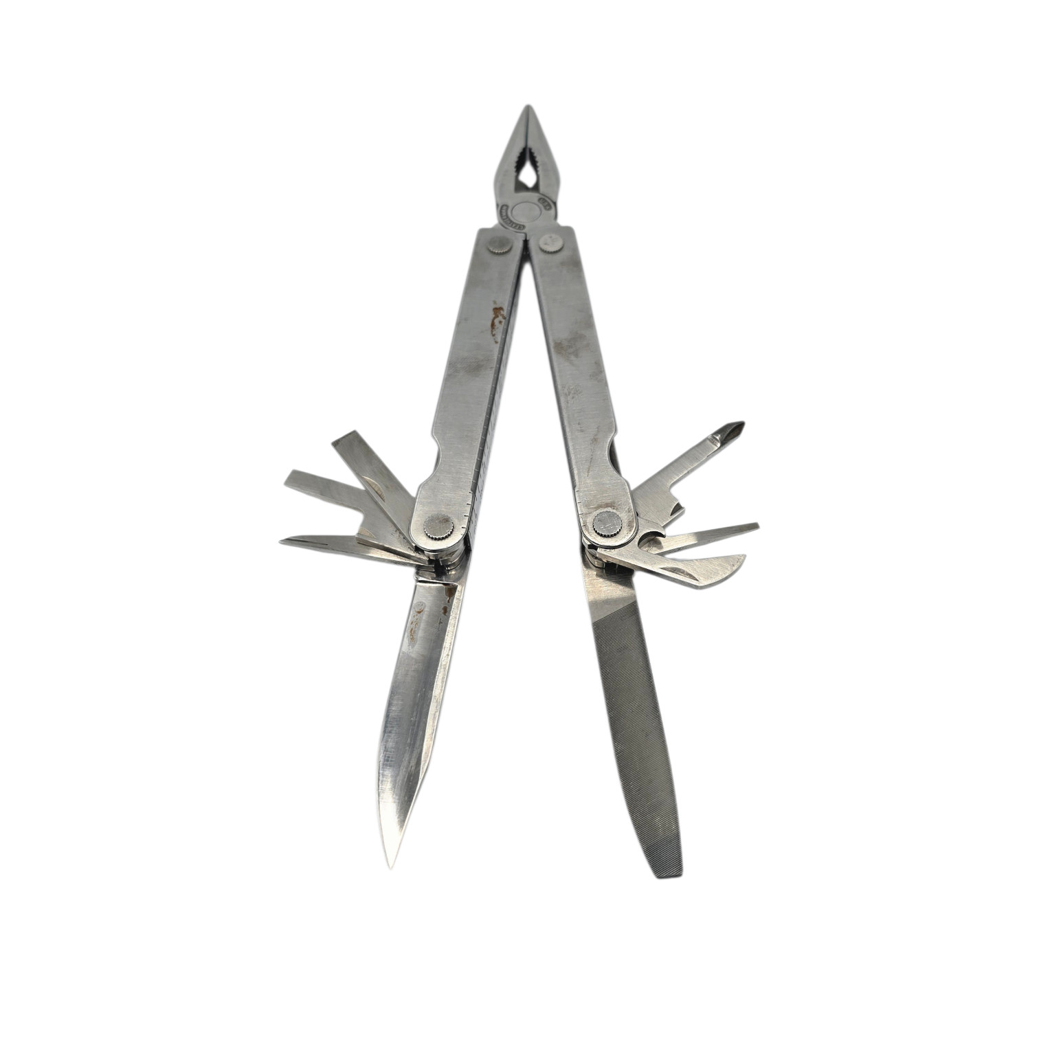 Vintage Leatherman PST – Multi-Tool w/ Leather Sheath USA Made – Used