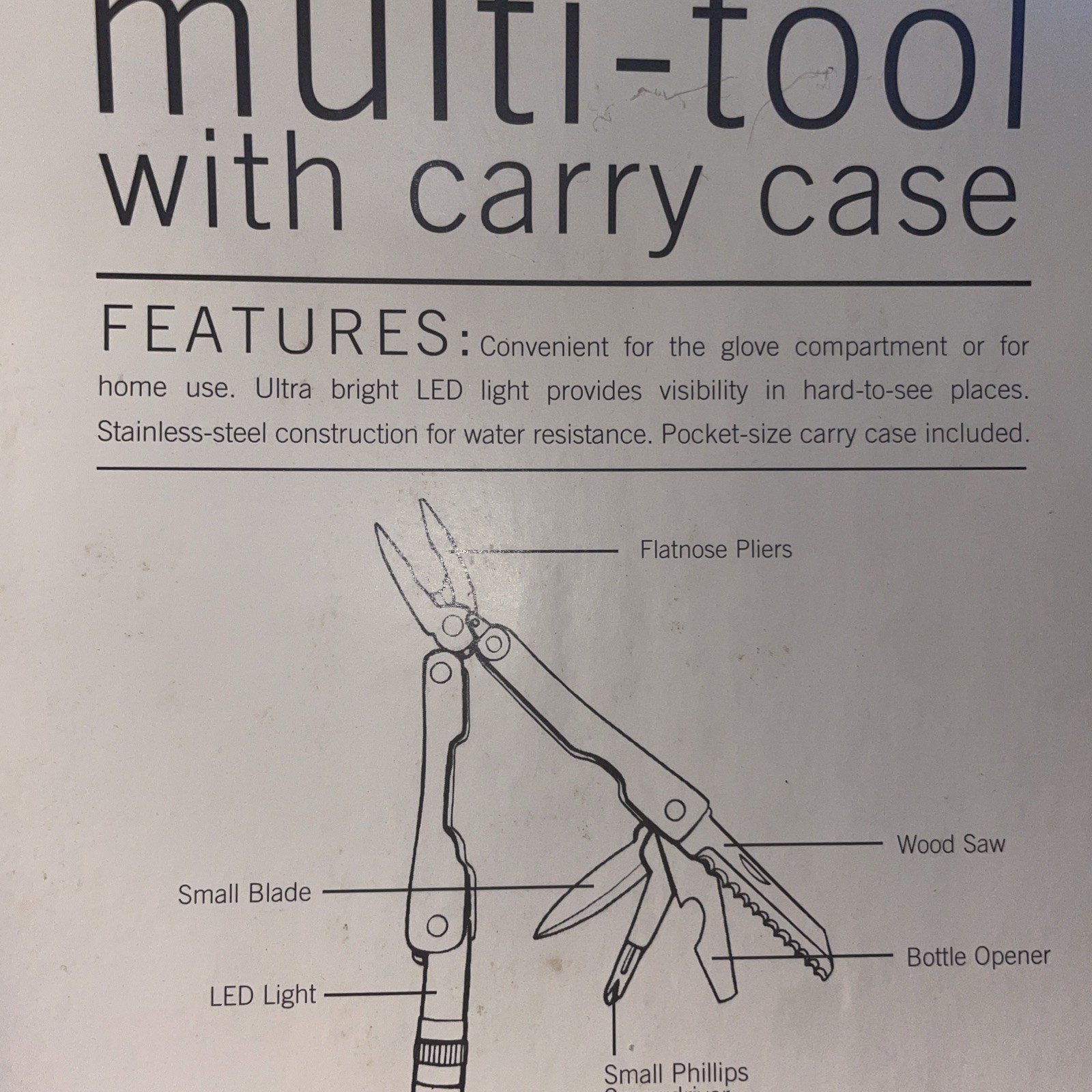 3 Eddie Bauer Multi Tool W/ Cases