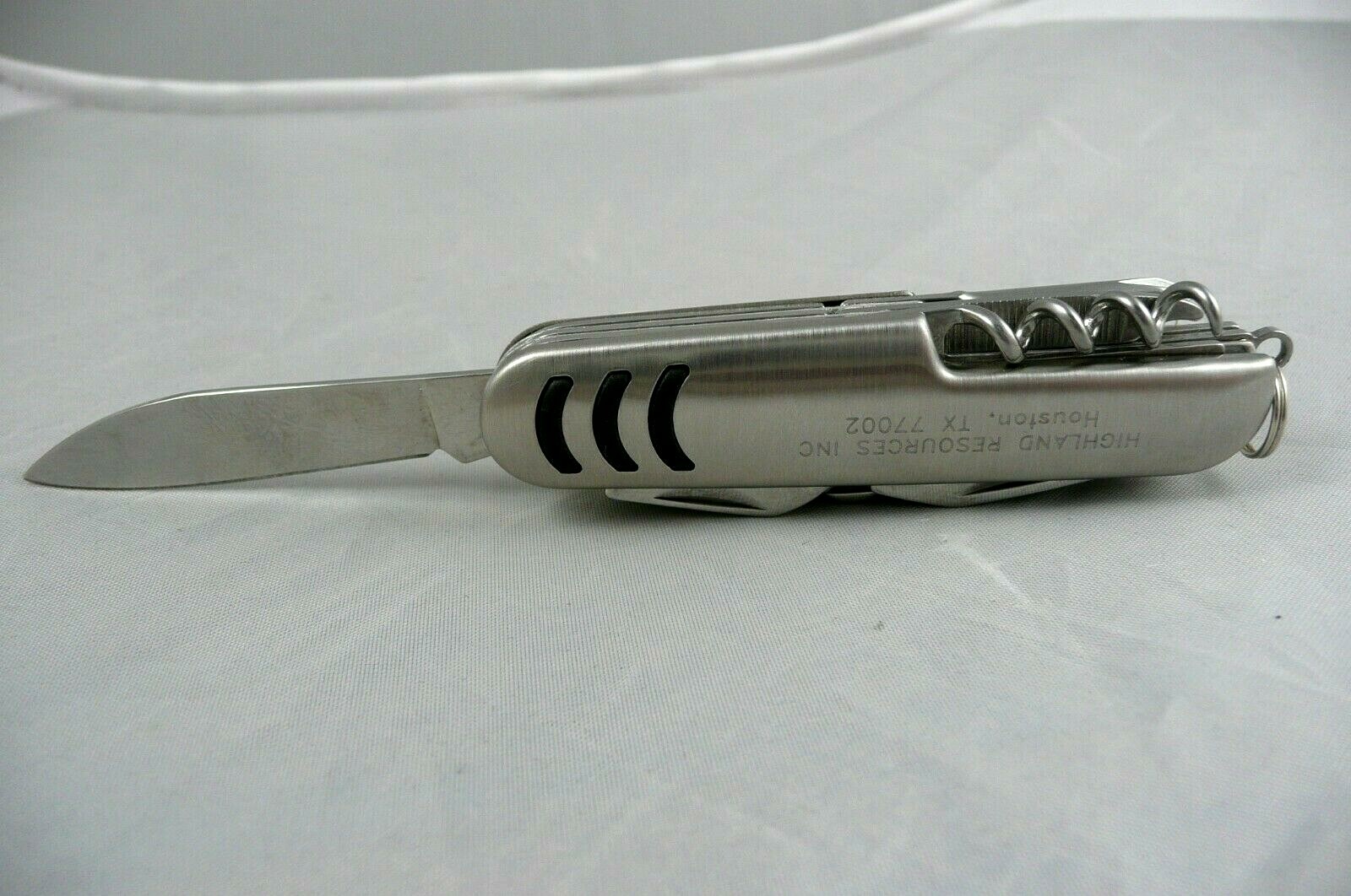 Multitool Pocket Knife Advertising Stainless Steel 8 Tools