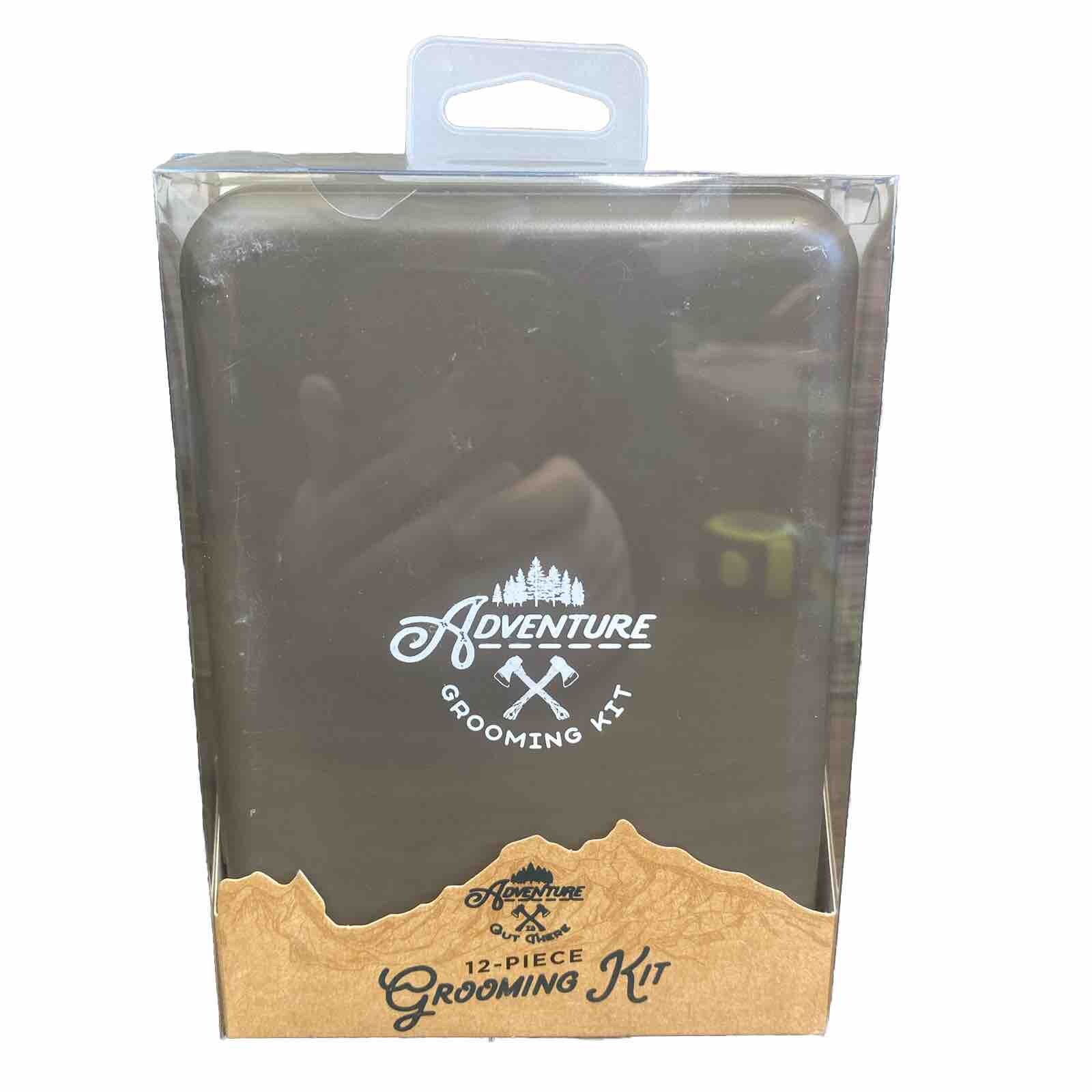 Adventure is Out There MENS GROOMING TRAVEL KIT Multi-tool Screwdrivers Clippers