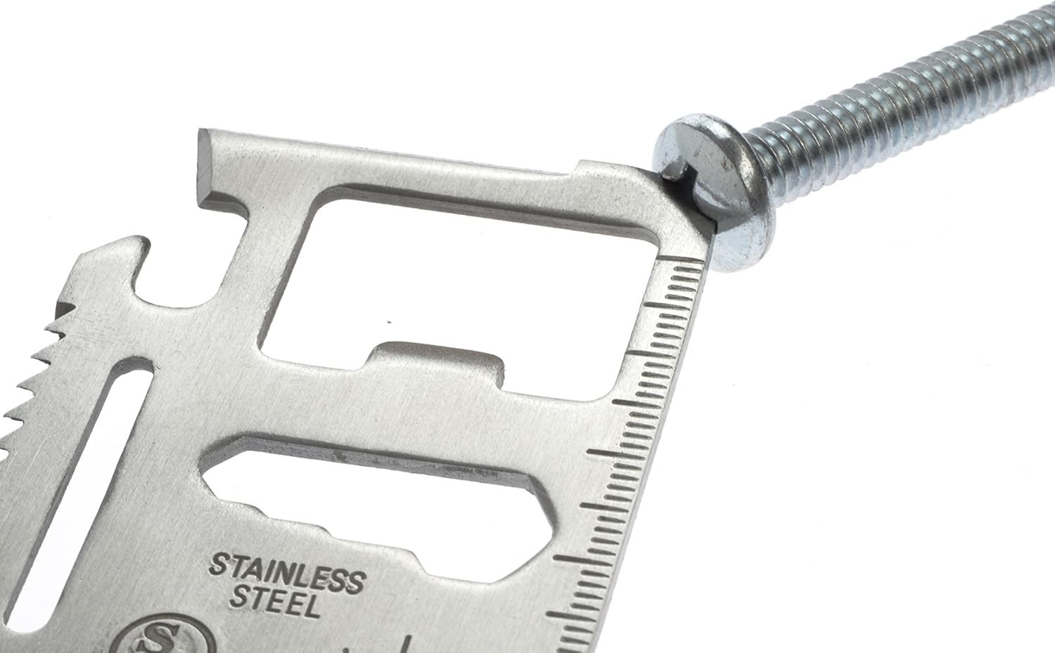 SE 11-Function Stainless Steel Survival Pocket Tool Compact Multi-Tool W Case