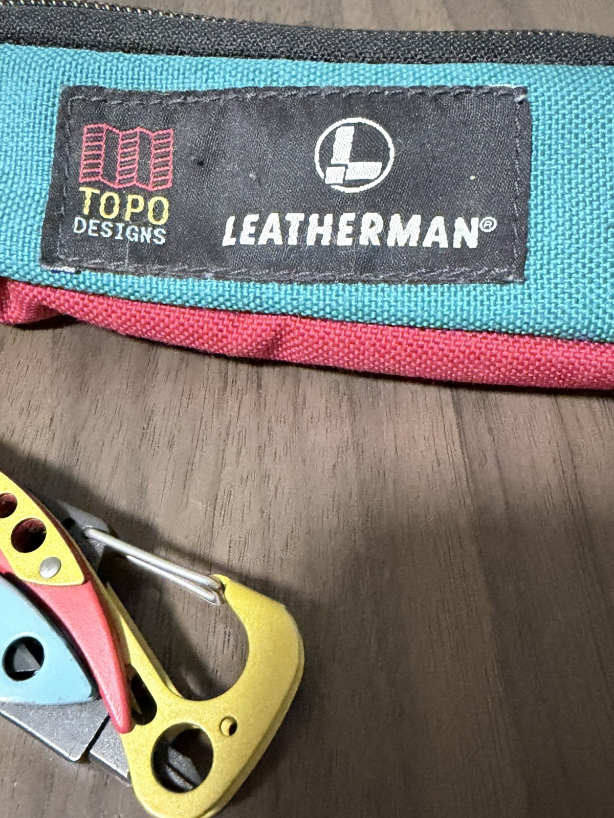 Limited Edition Leatherman Skeletool x Topo Designs Collab – Tool + Pouch – Used
