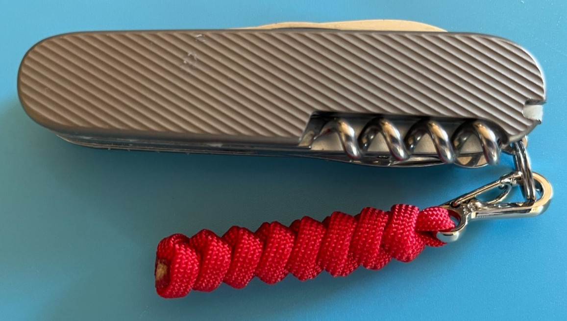 Victorinox Titanium Alloy Scales Customized Multi-tool, 91mm Forge And Bones