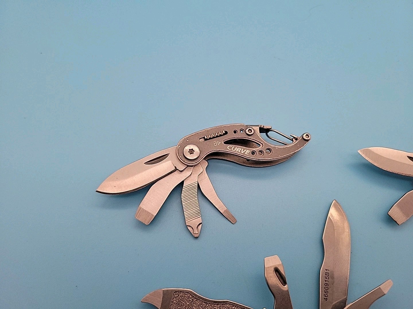 Gerber Curve / Clutch Mini Multi-Tool – LOT OF 3 – Blade, File, Bottle Opener