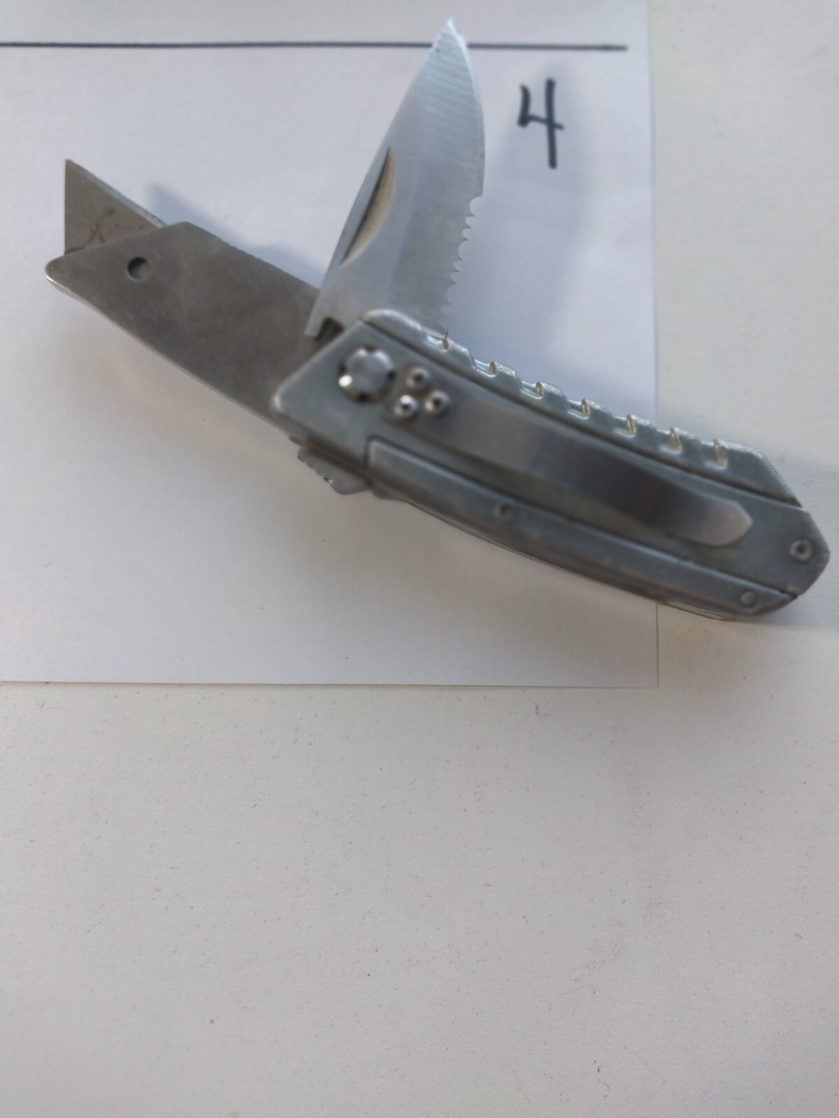 HUSKY, MULTI TOOL FLDING UTIL KNIFE 2 TO CHOOSE FROM $10 EACH OR BEST OFFER WINS