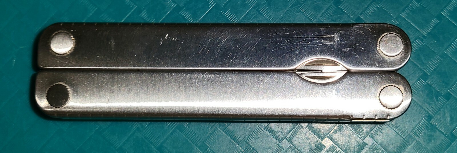 RETIRED 1993 93 LEATHERMAN MULTI-TOOL US Reg TM 1325473 PORTLAND OR w/o SHEATH