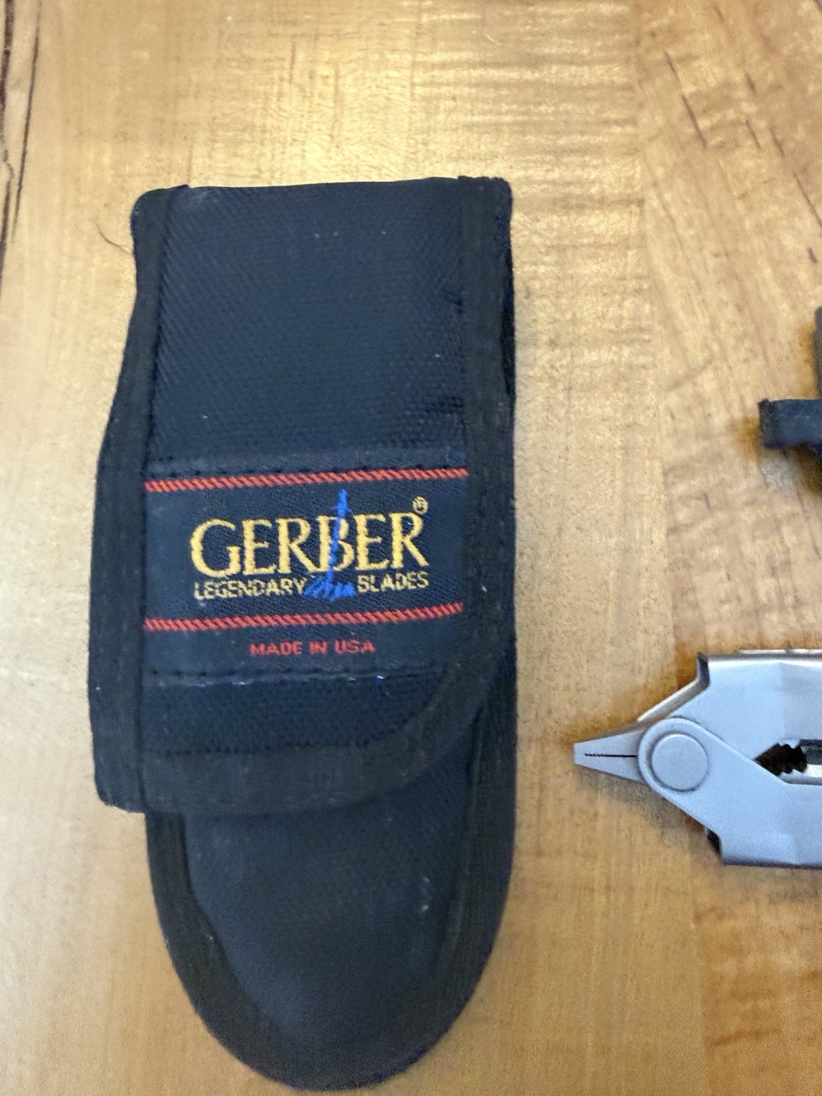 Vintage Gerber Needle Nose MP600 Multi-Tool Nylon Sheath & Socket Bits USA