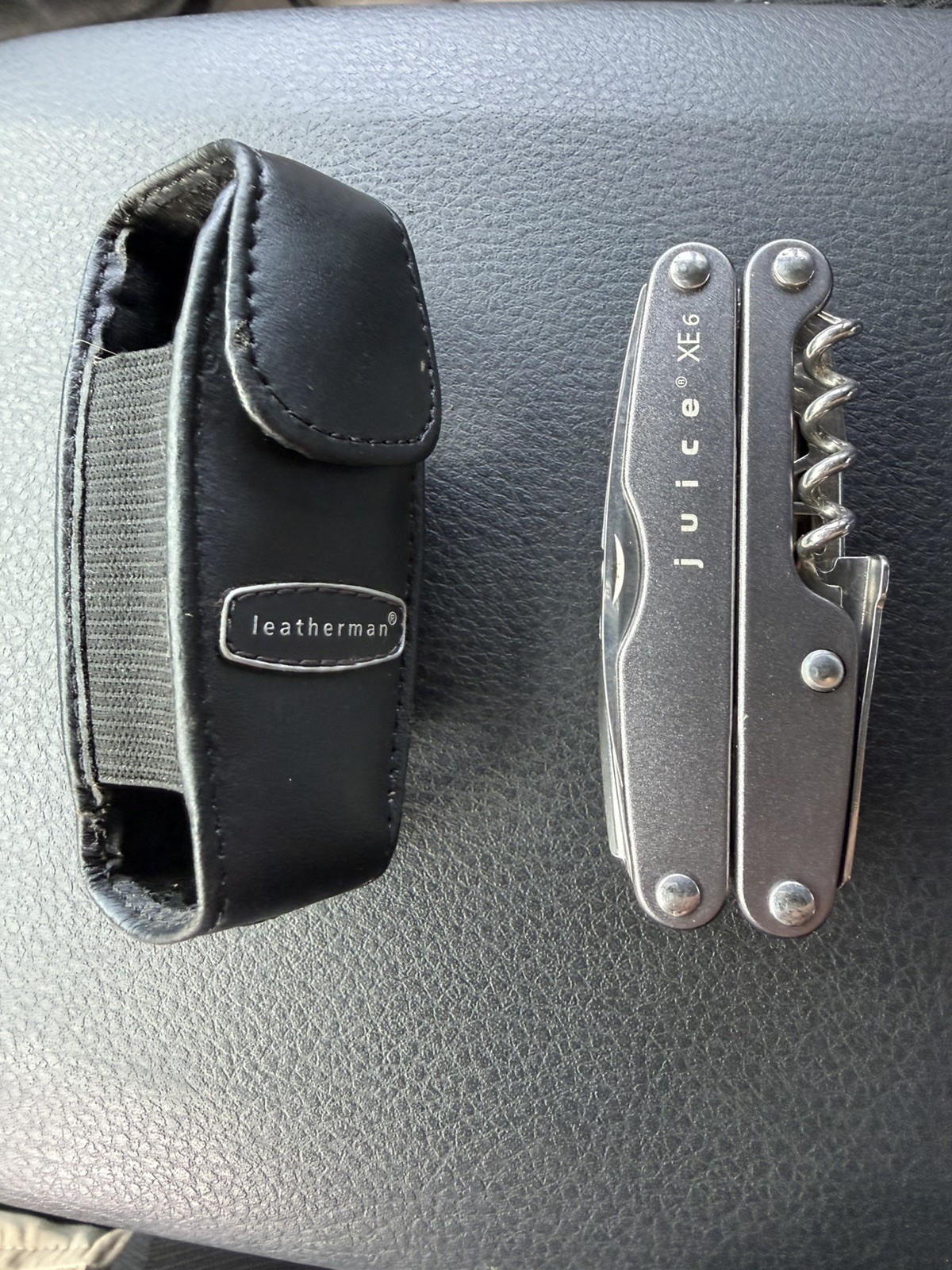 1 Leatherman XE6 JUICE Multi Tool RARE with Carey case pouch