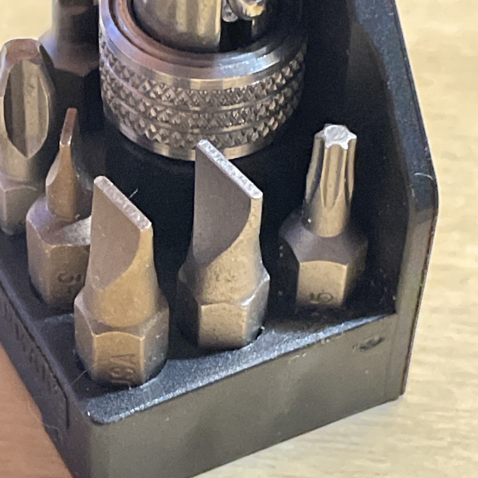LEATHERMAN TOOL ADAPTER With Leather Sheath Holster 8 Bits USA