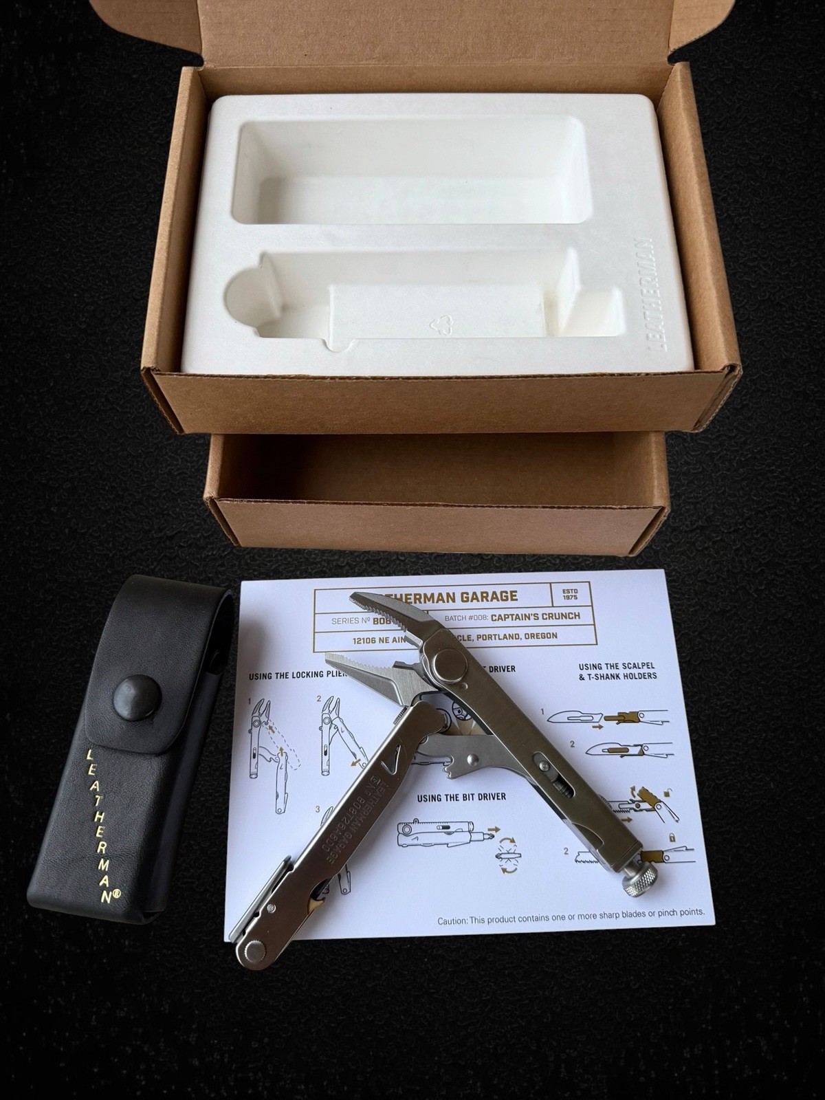 Leatherman Garage Batch 008 Captain’s Crunch Limited Edition Multi-Tool – NEW