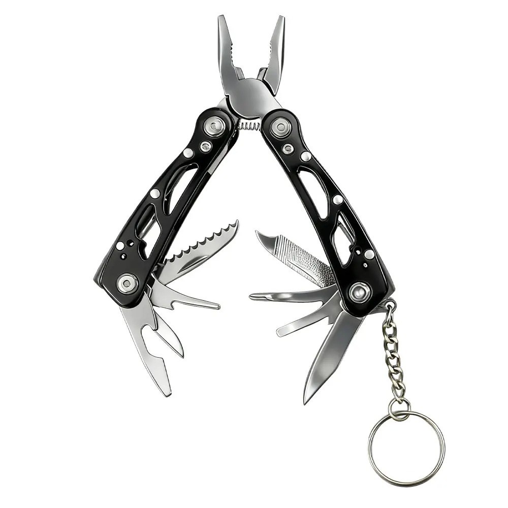 14-in-1 MINI Multitool Pliers Rugged & Practical Portable Pocket Camping Tools