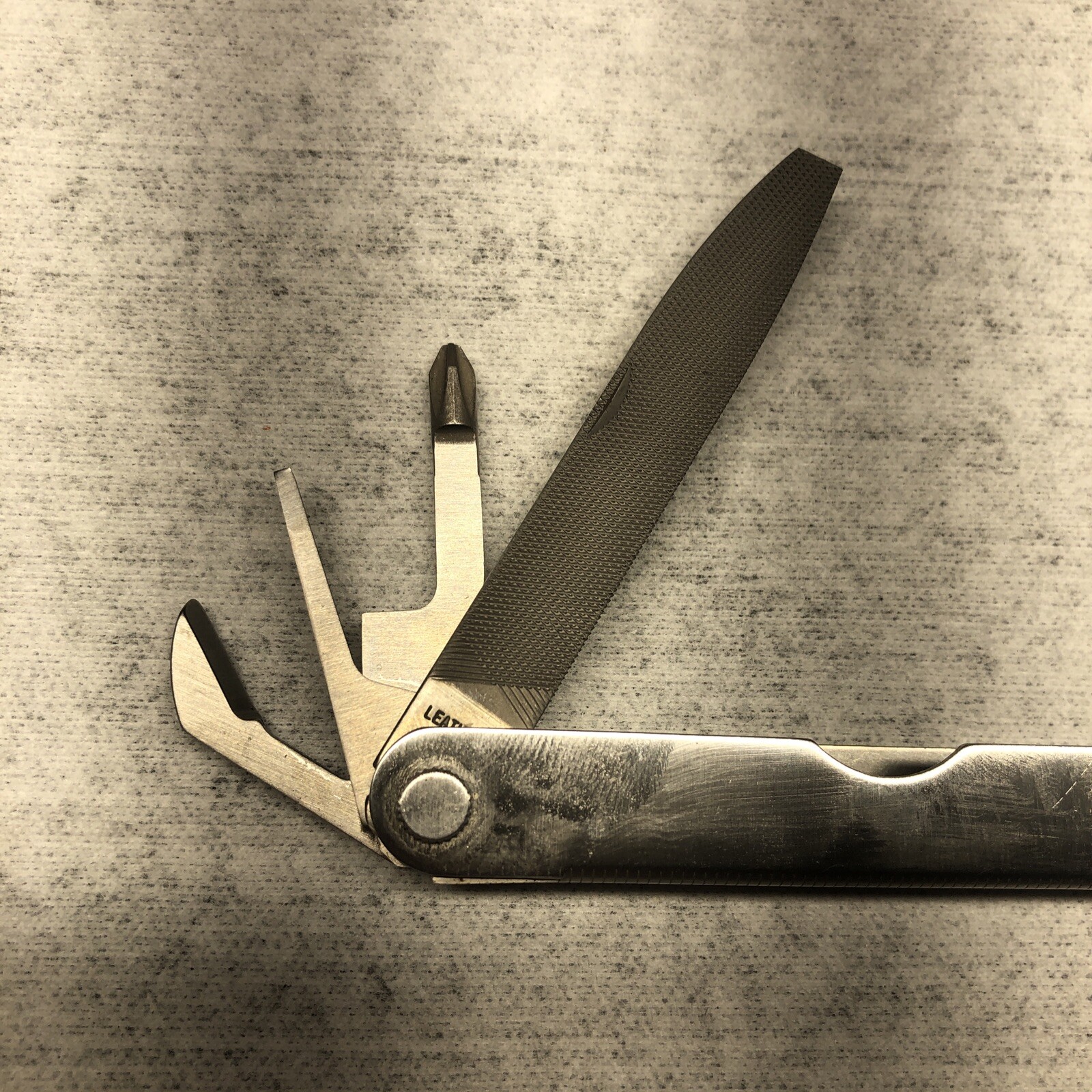 Vintage Original Leatherman Multi Tool With Leather Sheath Portland Oregon 06/97