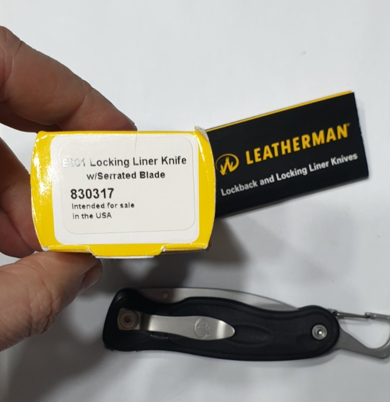 🔥🔥 Leatherman E301 E-Series Retired Multi Tool Folder New in Box Very Rare