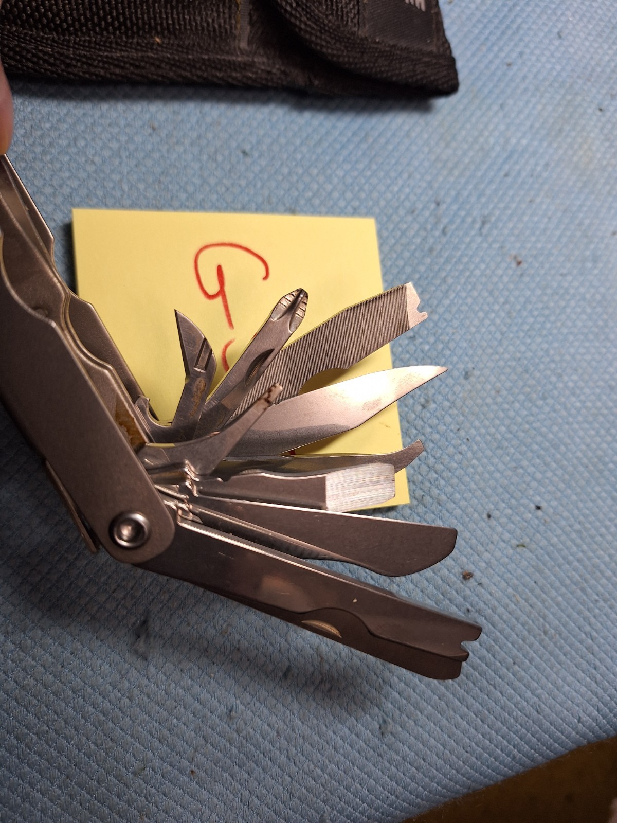 1 SCHRADE TOUGH Multi Tool U.S.A. Fishing Hunting Camping Excellent LOT G502