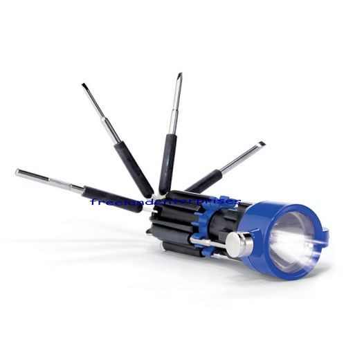 Multi-Tool 12-in-1 Multi-Tool with light ~ Color: BLUE & BLACK ~NEW~