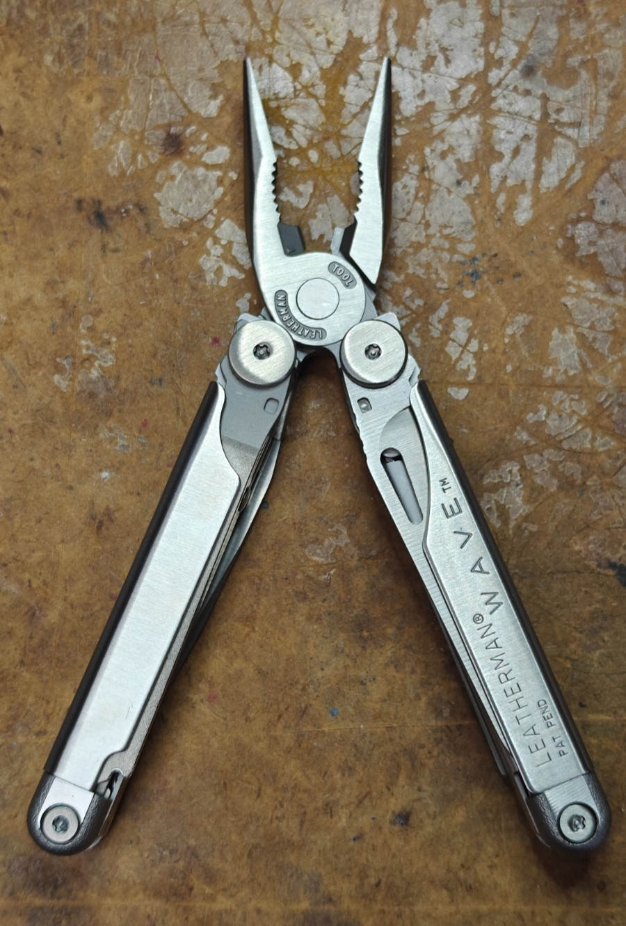 Leatherman Original Wave Leather Sheath 1st Generation Multitool Box Complete