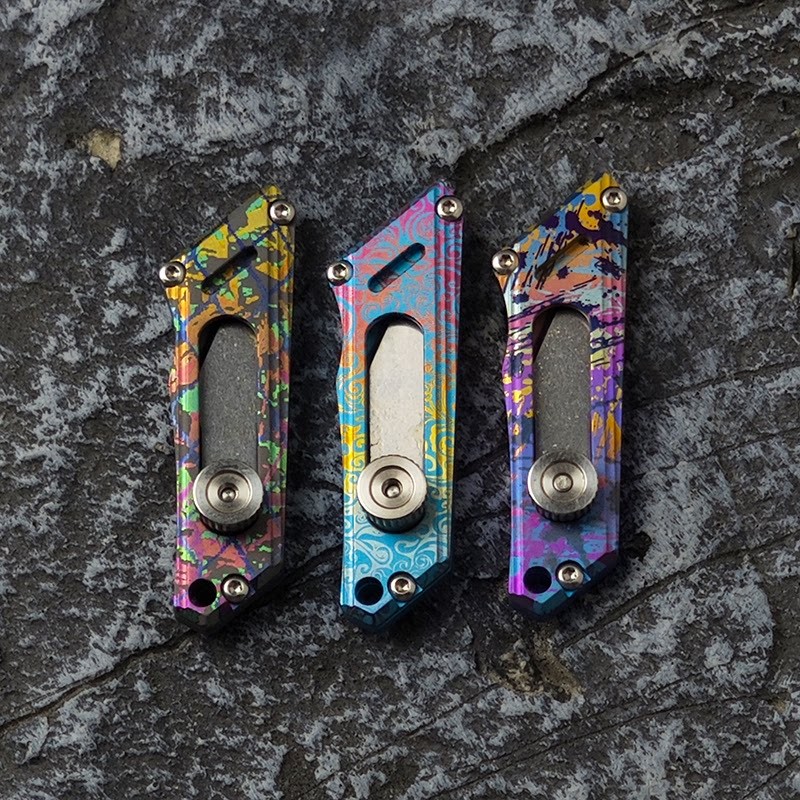 Titanium alloy EDC push up Tool Simple and practical