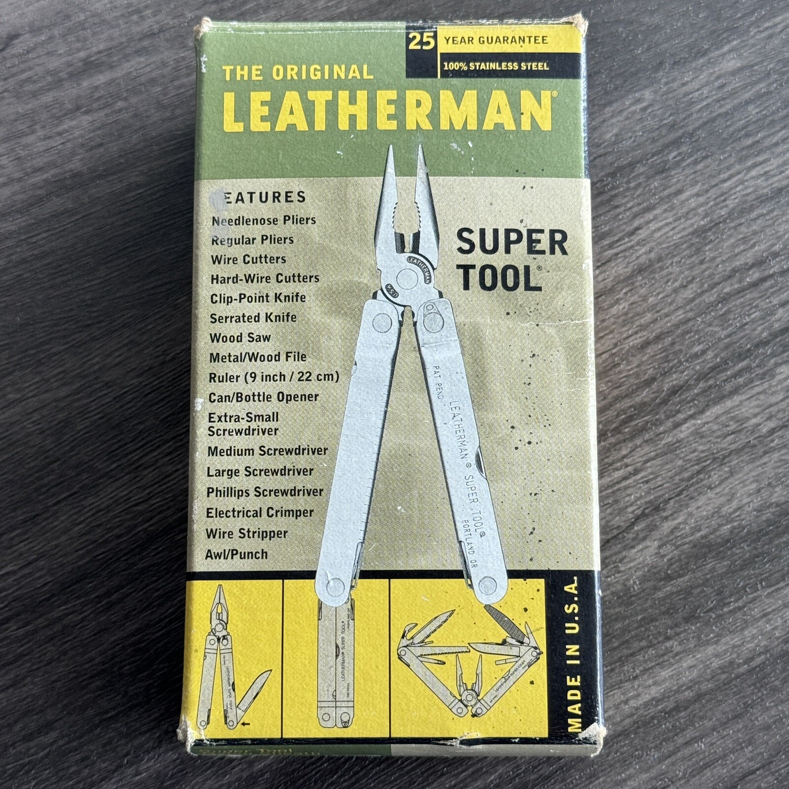 Leatherman Original Super Tool Multitool Leatherman 1st generation Super Tool