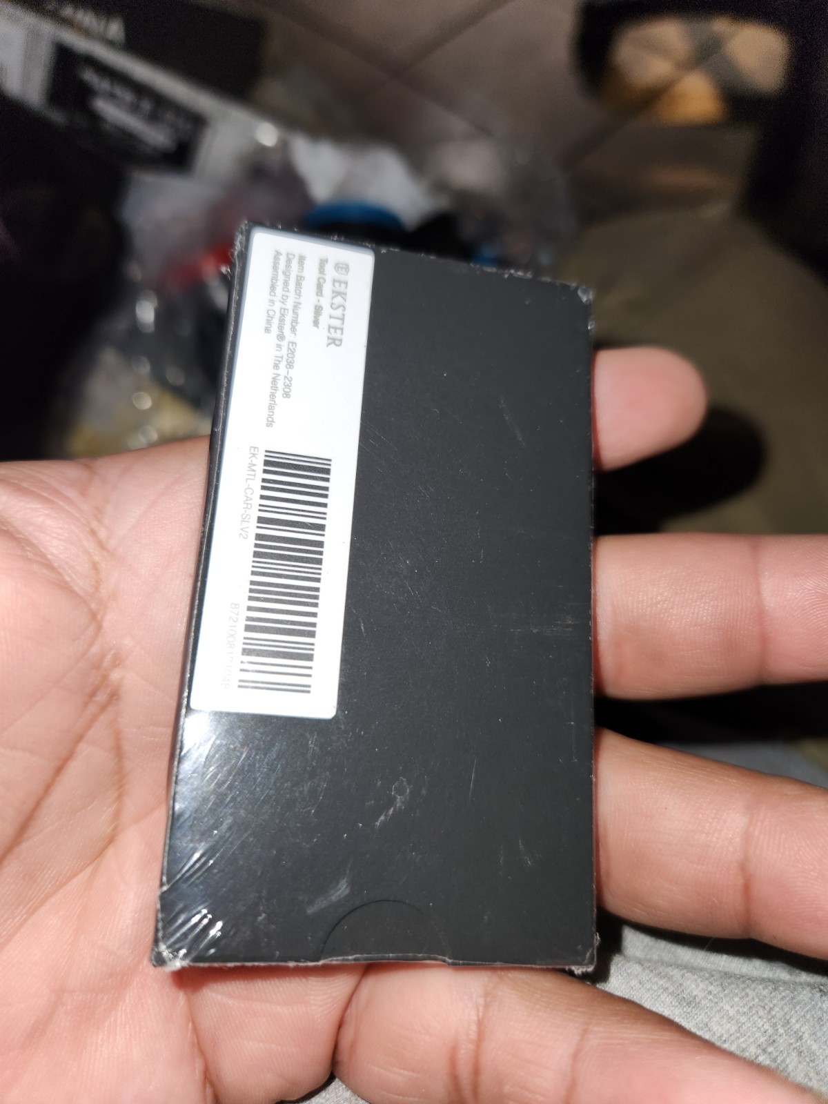 EKSTER WALLET TOOL CARD 8 IN 1 – 304 STAINLESS STEEL