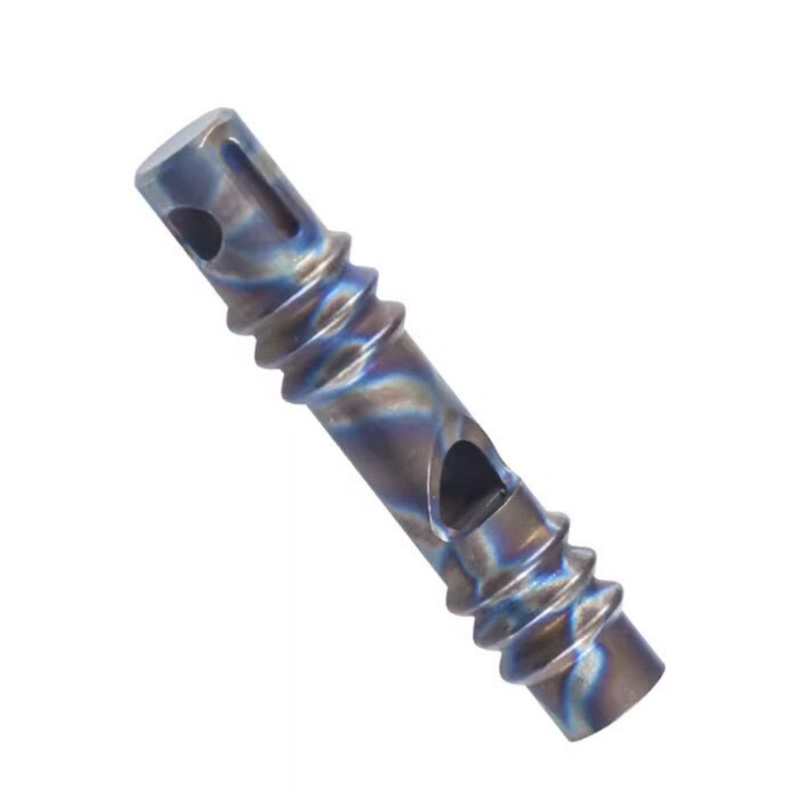 Titanium TC4 Safe Whistle SOS High Frequency Training EDC Outdoor Survival Tool