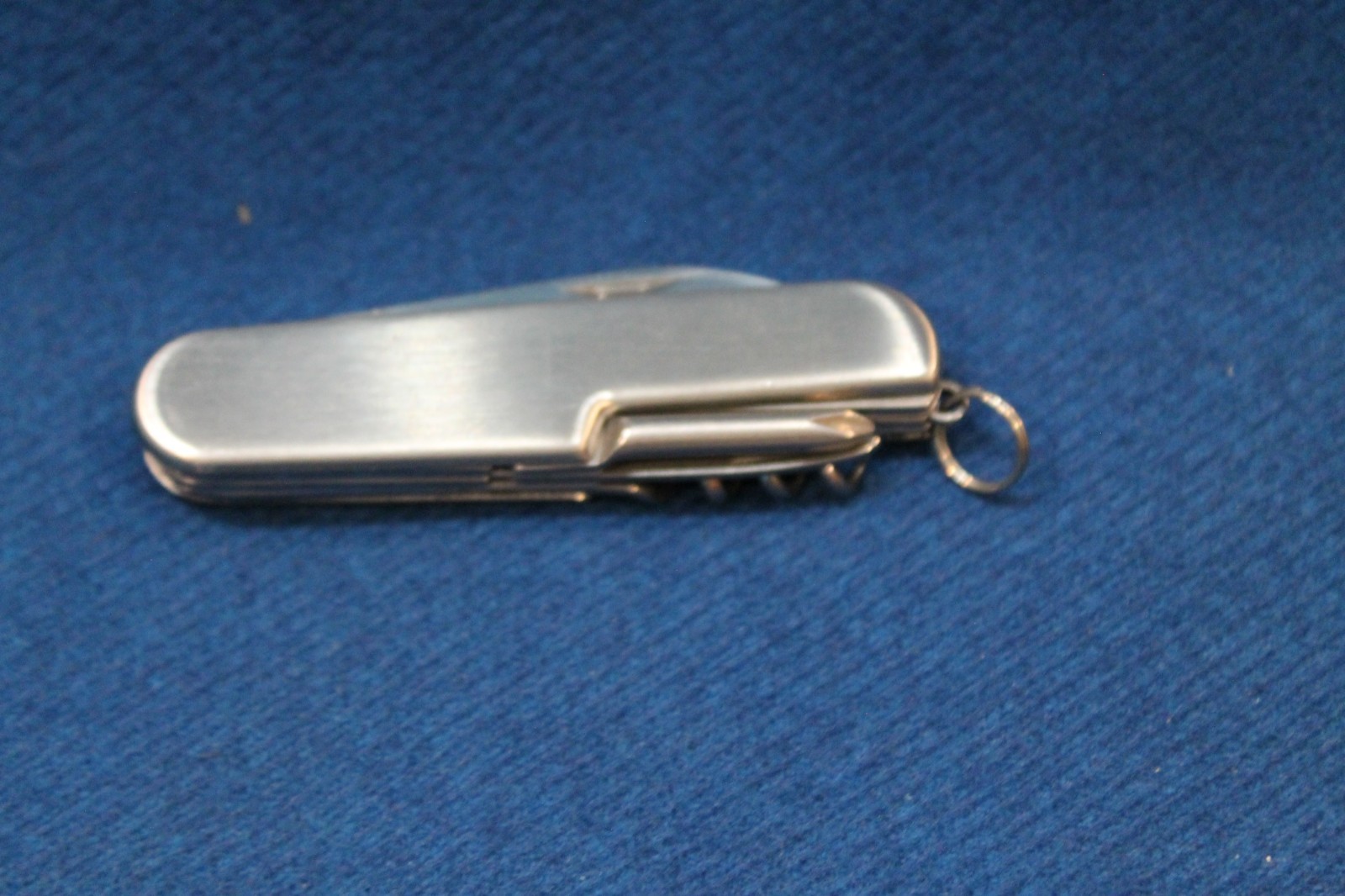 FOLDING POCKET UTILITY KNIFE MULTI TOOL 7-IN-1 AAFES LOSS PREVENTION military B