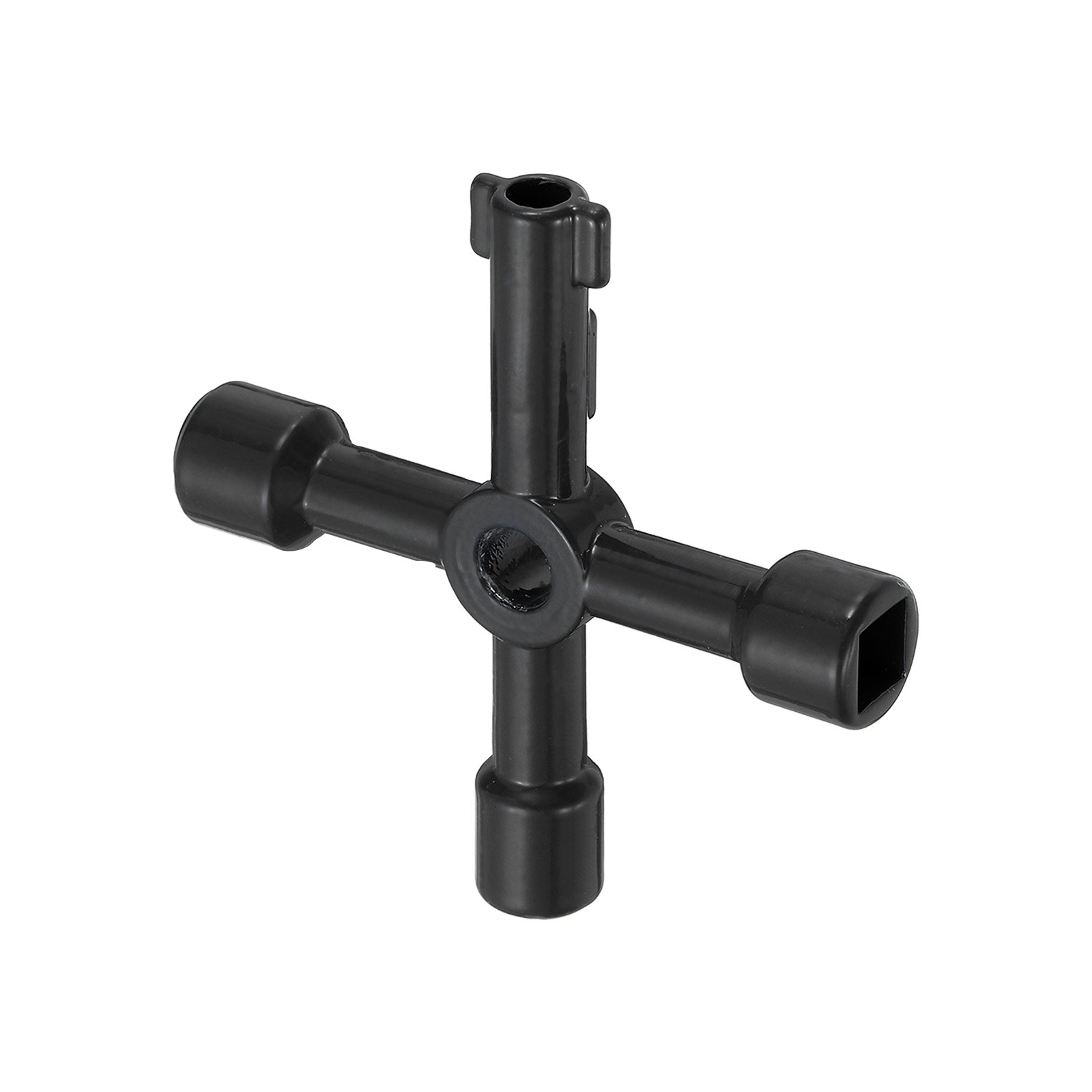 Zinc Alloy 4 in 1 Universal Utility Key for Multi-Purpose, Black, Style A