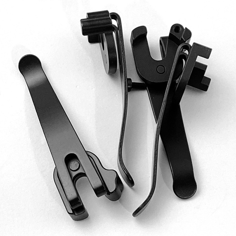 1PC Stainless Steel Deep Carry Pocket Clip for Victorinox 91mm Swiss Army.